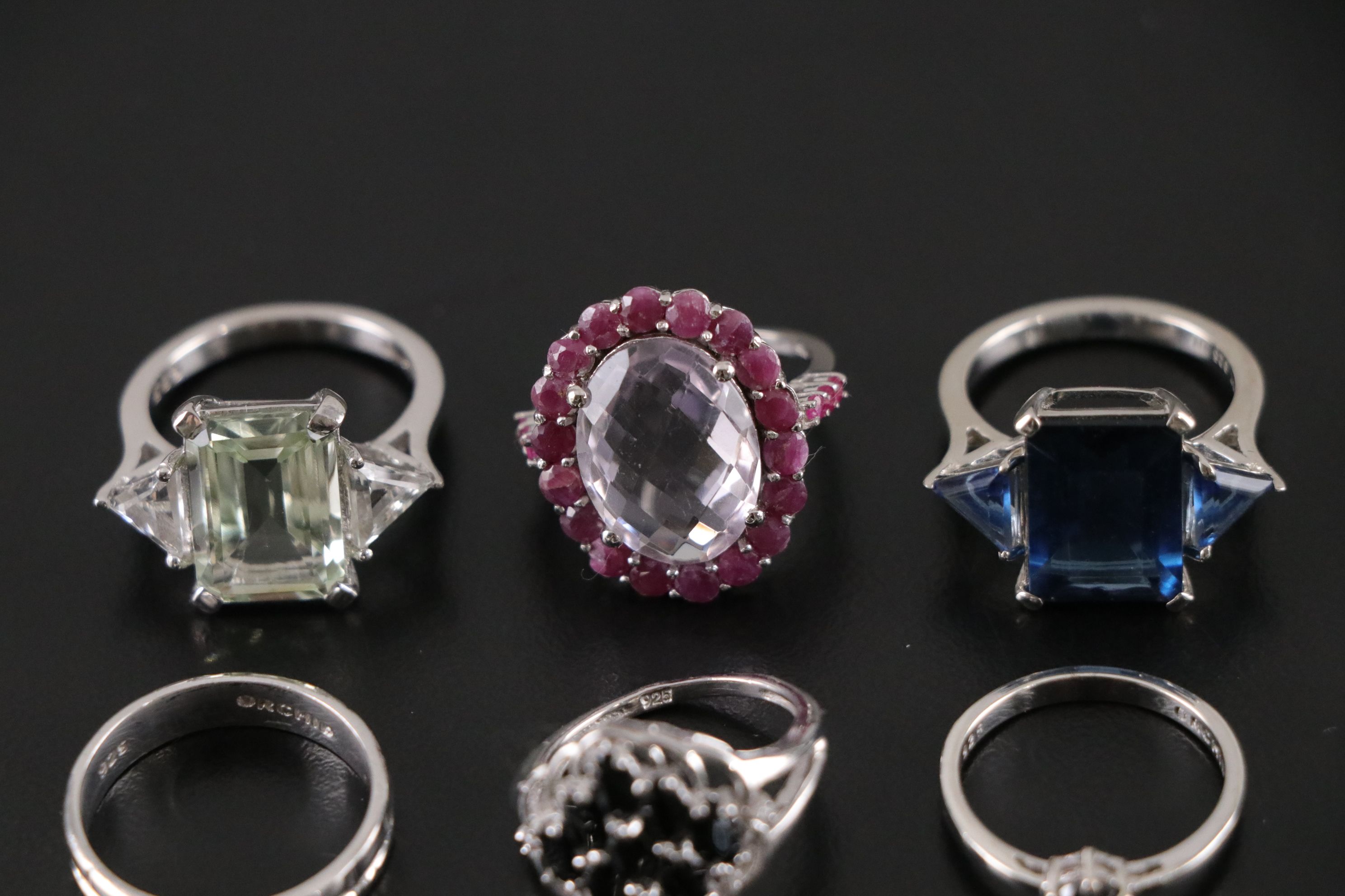 14 Assorted Sterling Silver Necklaces, Earrings and Pendants