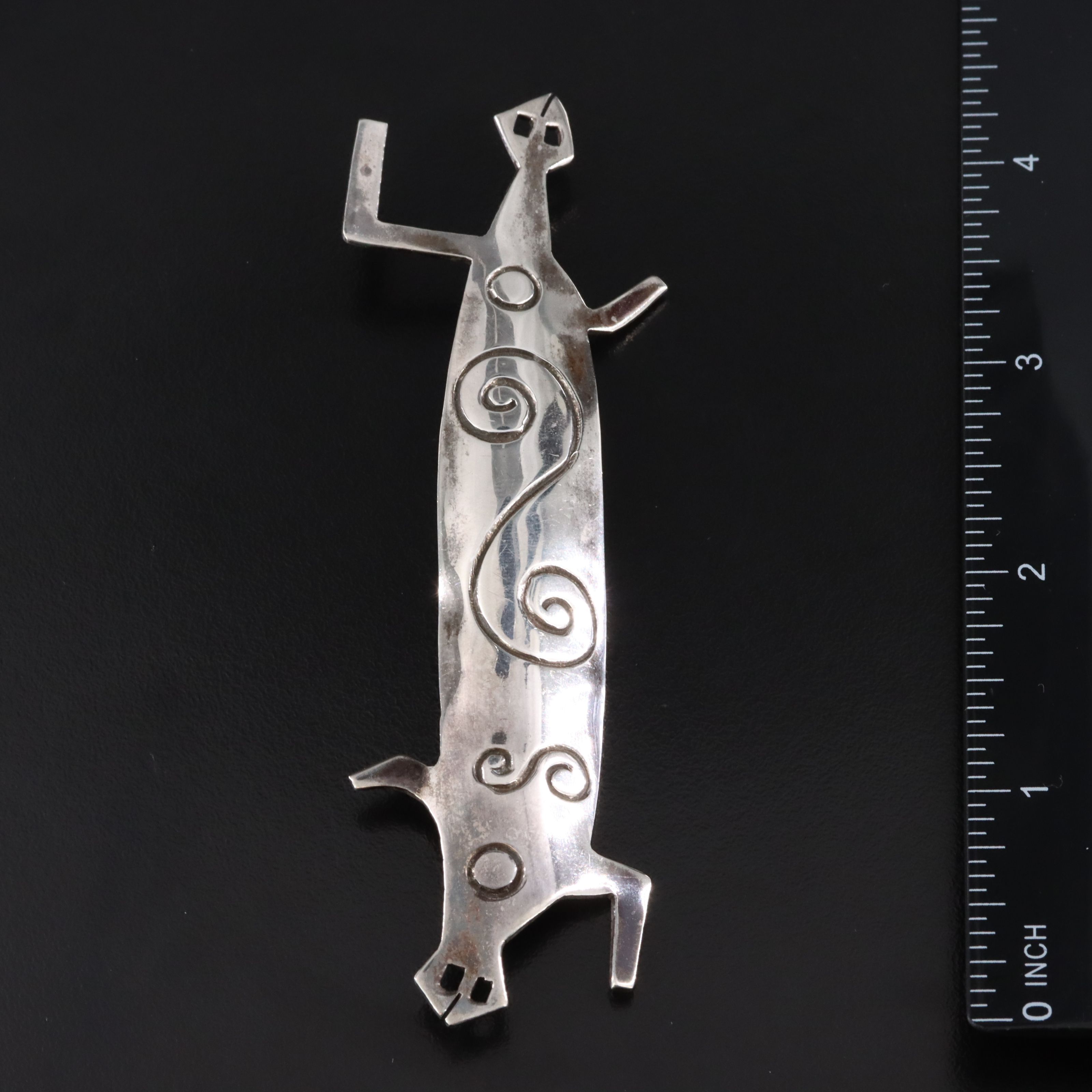 Sterling Double Ended Brooch