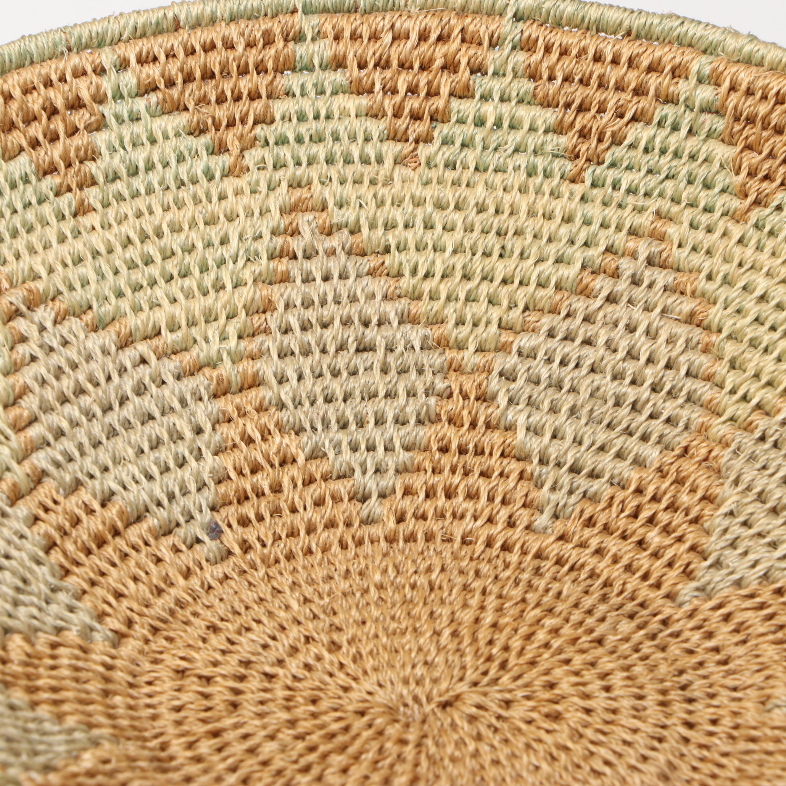 Eswatini Polychrome Sisal Fiber Baskets