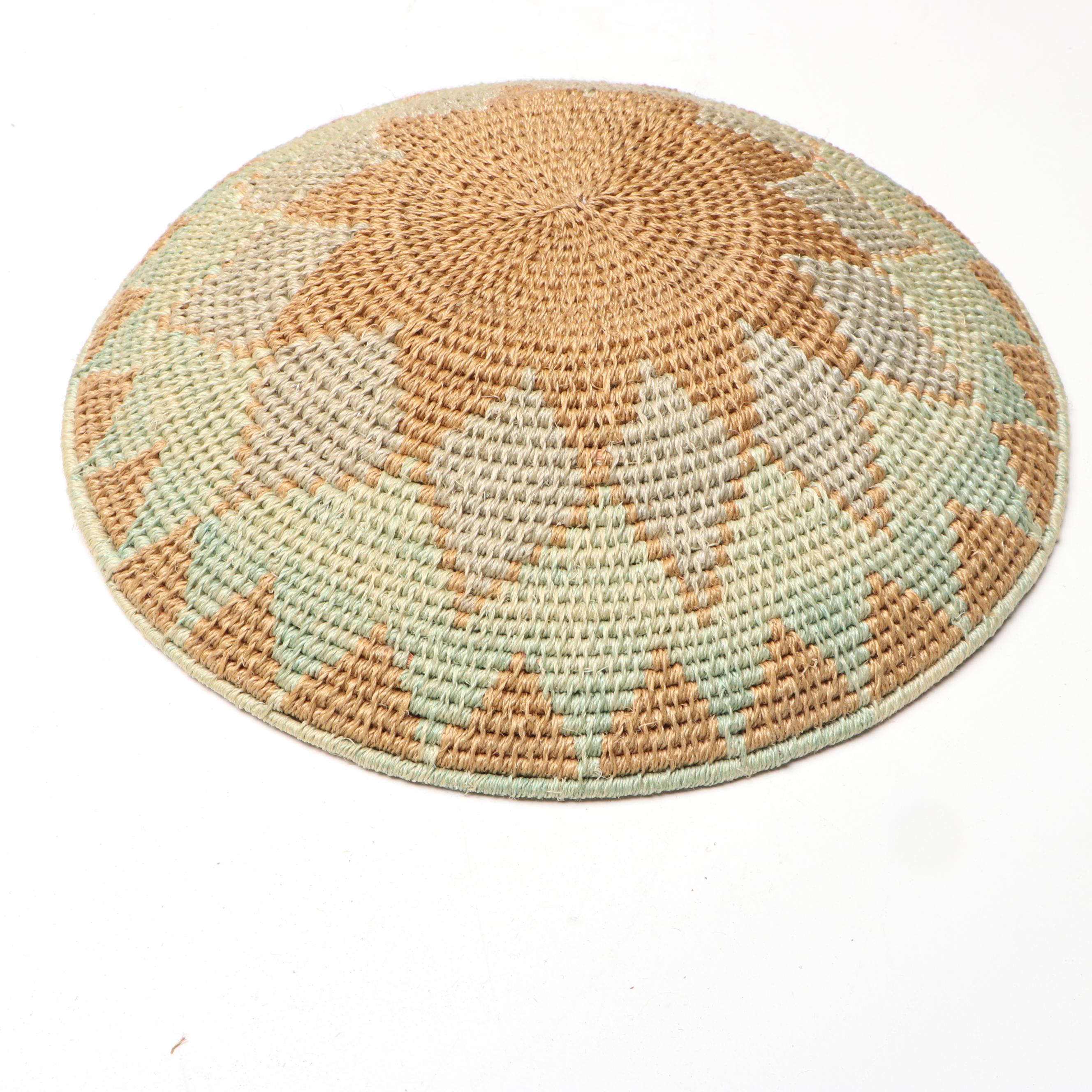 Eswatini Polychrome Sisal Fiber Baskets