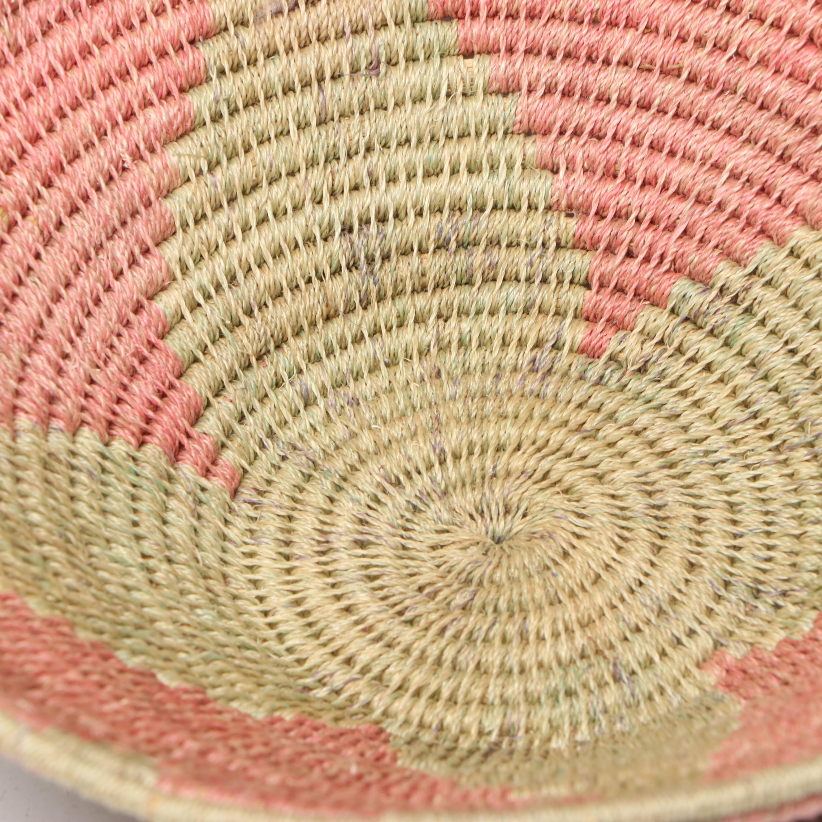 Eswatini Polychrome Sisal Fiber Baskets