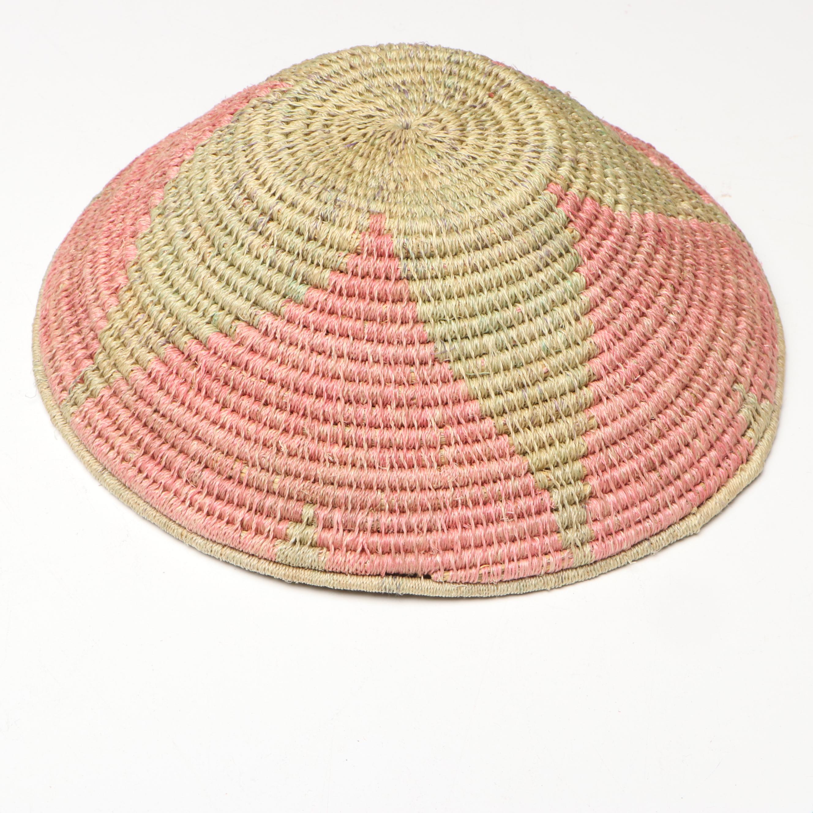 Eswatini Polychrome Sisal Fiber Baskets
