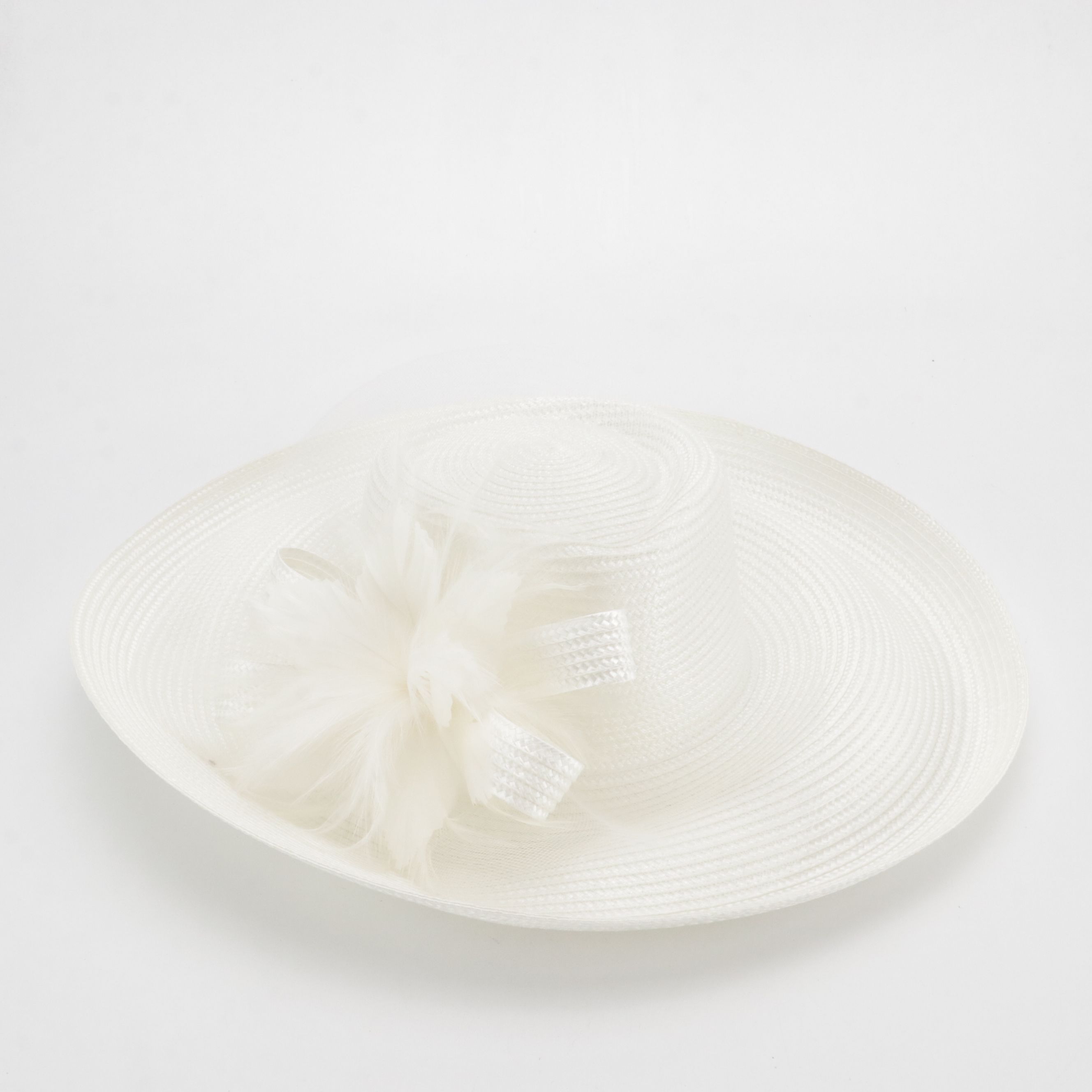 April Cornell and August Hat Company Straw Sun Hats with Bow and Feather Details