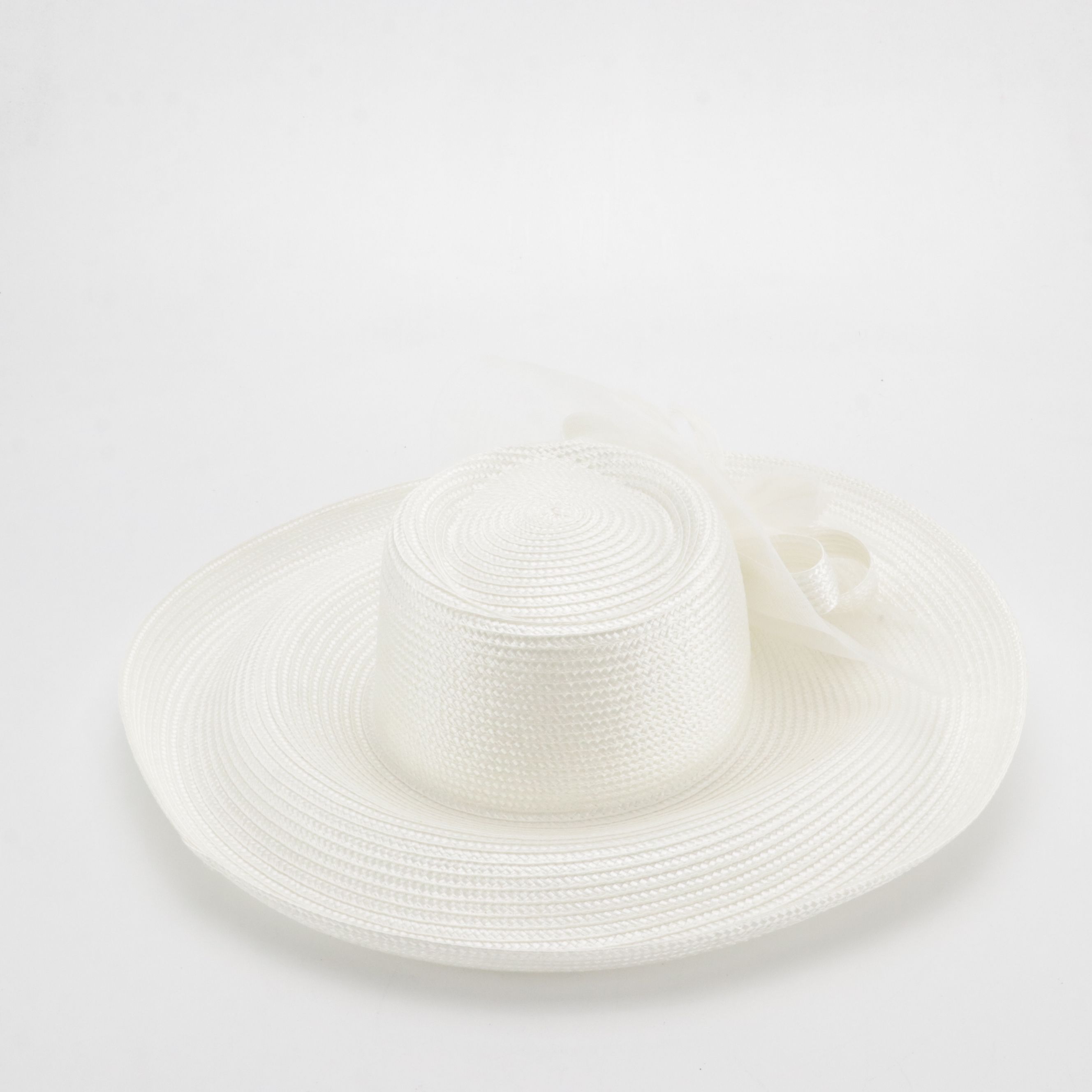 April Cornell and August Hat Company Straw Sun Hats with Bow and Feather Details