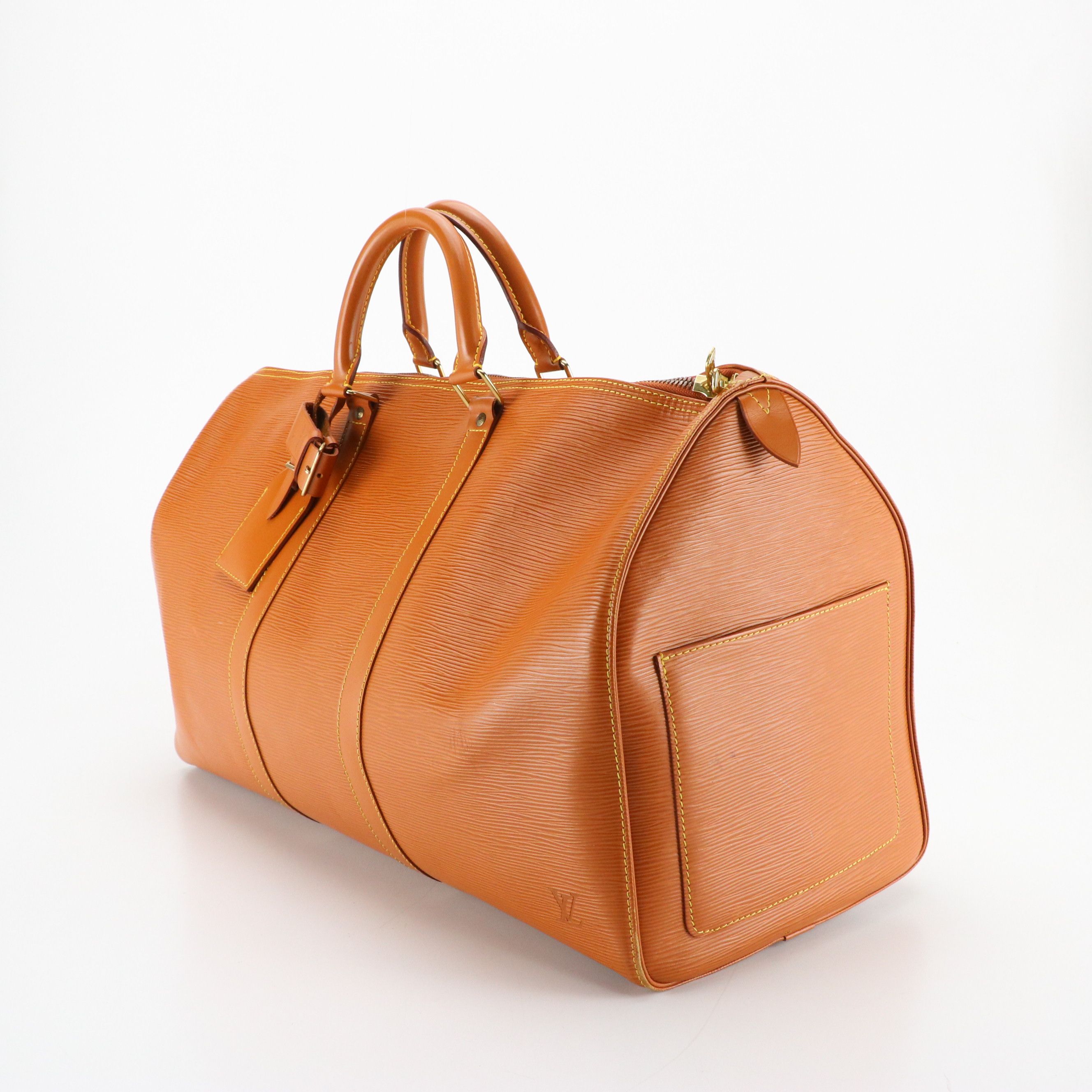 Louis Vuitton Keepall 50 in Cipango Gold Epi Leather