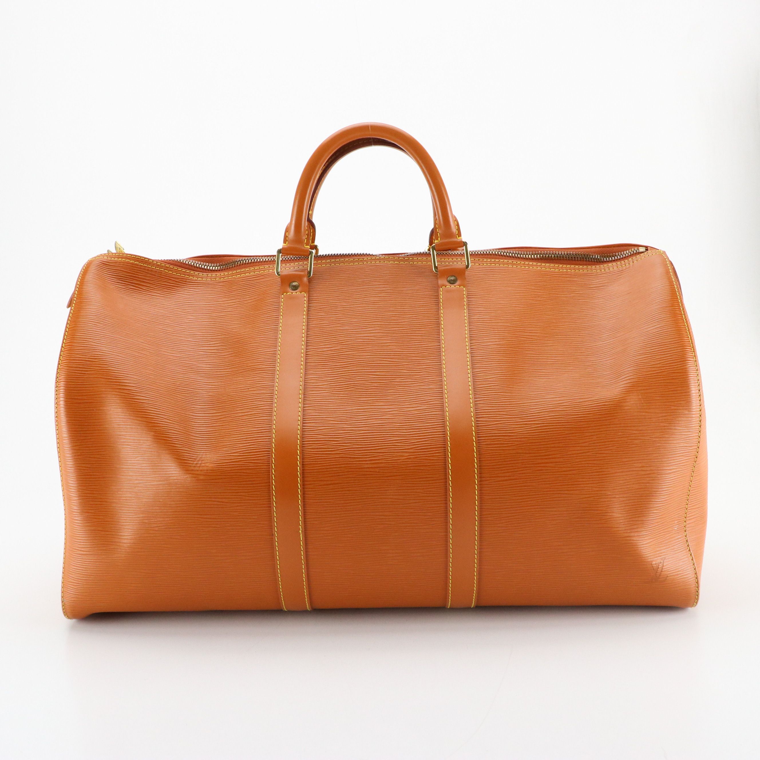 Louis Vuitton Keepall 50 in Cipango Gold Epi Leather