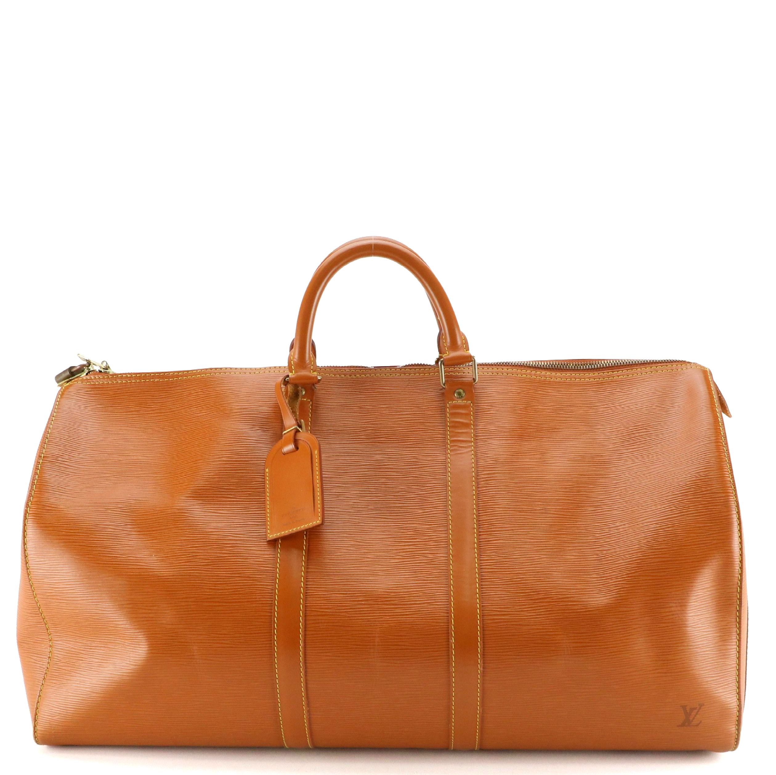 Louis Vuitton Keepall 50 in Cipango Gold Epi Leather