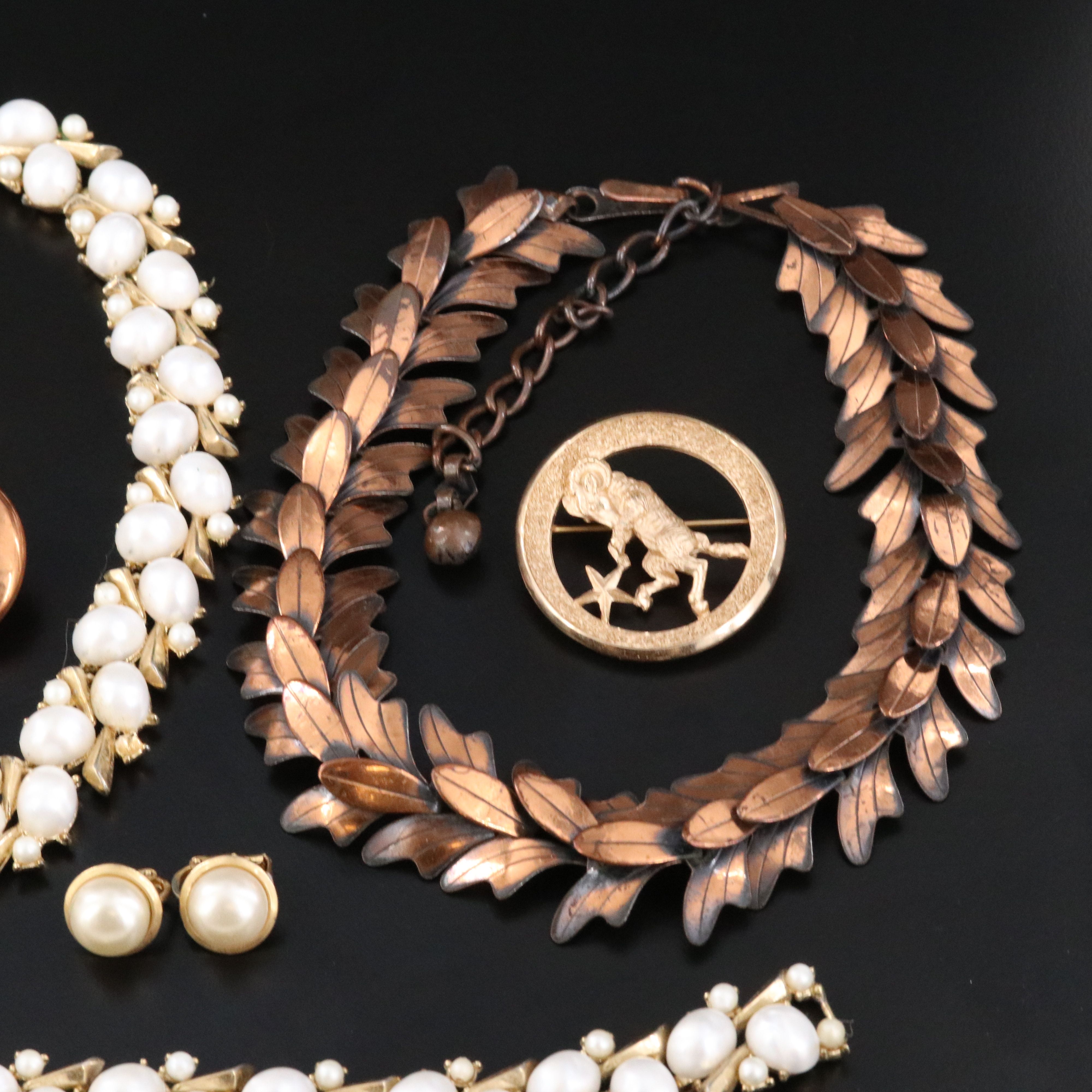 Vintage Demi-Parures Featuring Trifari