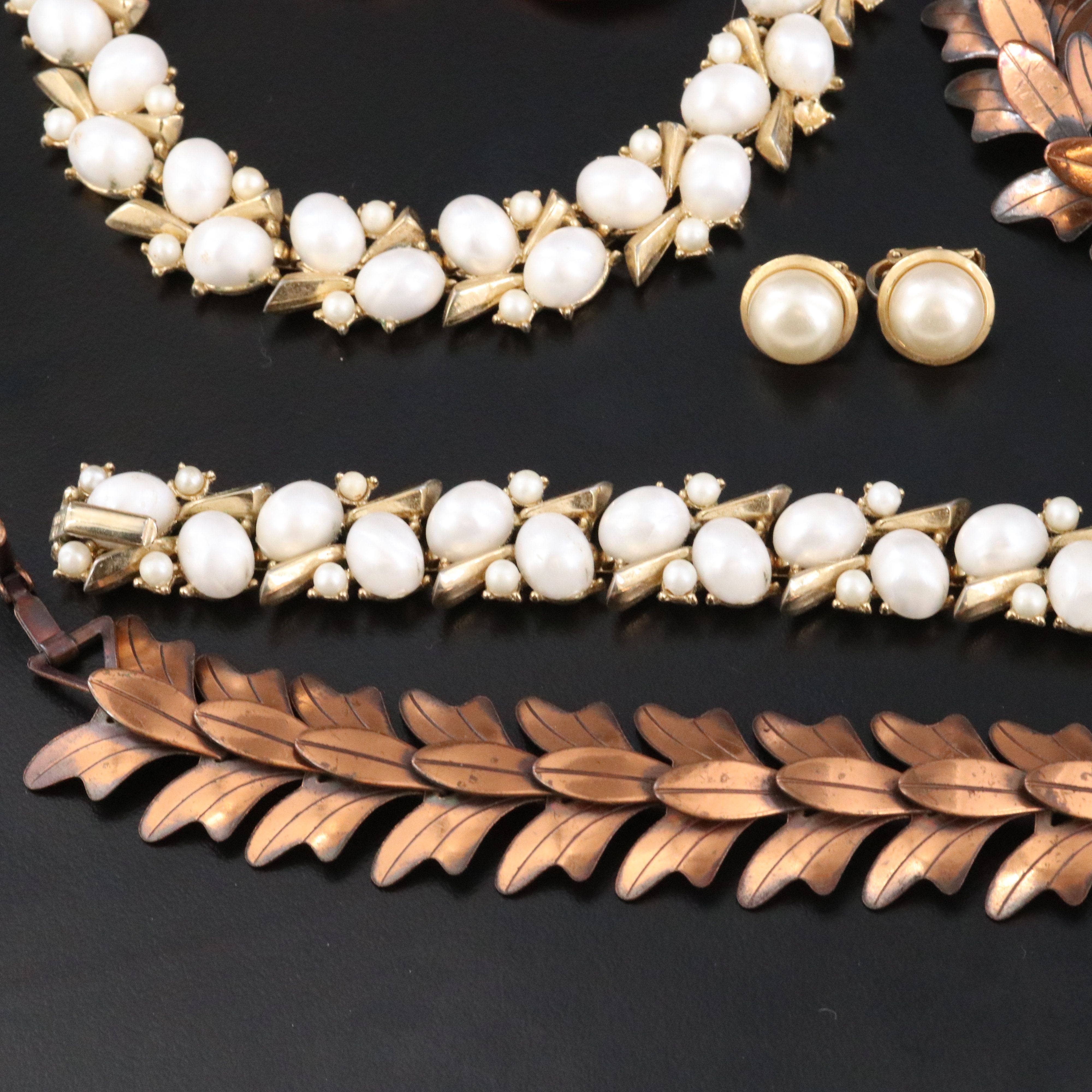 Vintage Demi-Parures Featuring Trifari