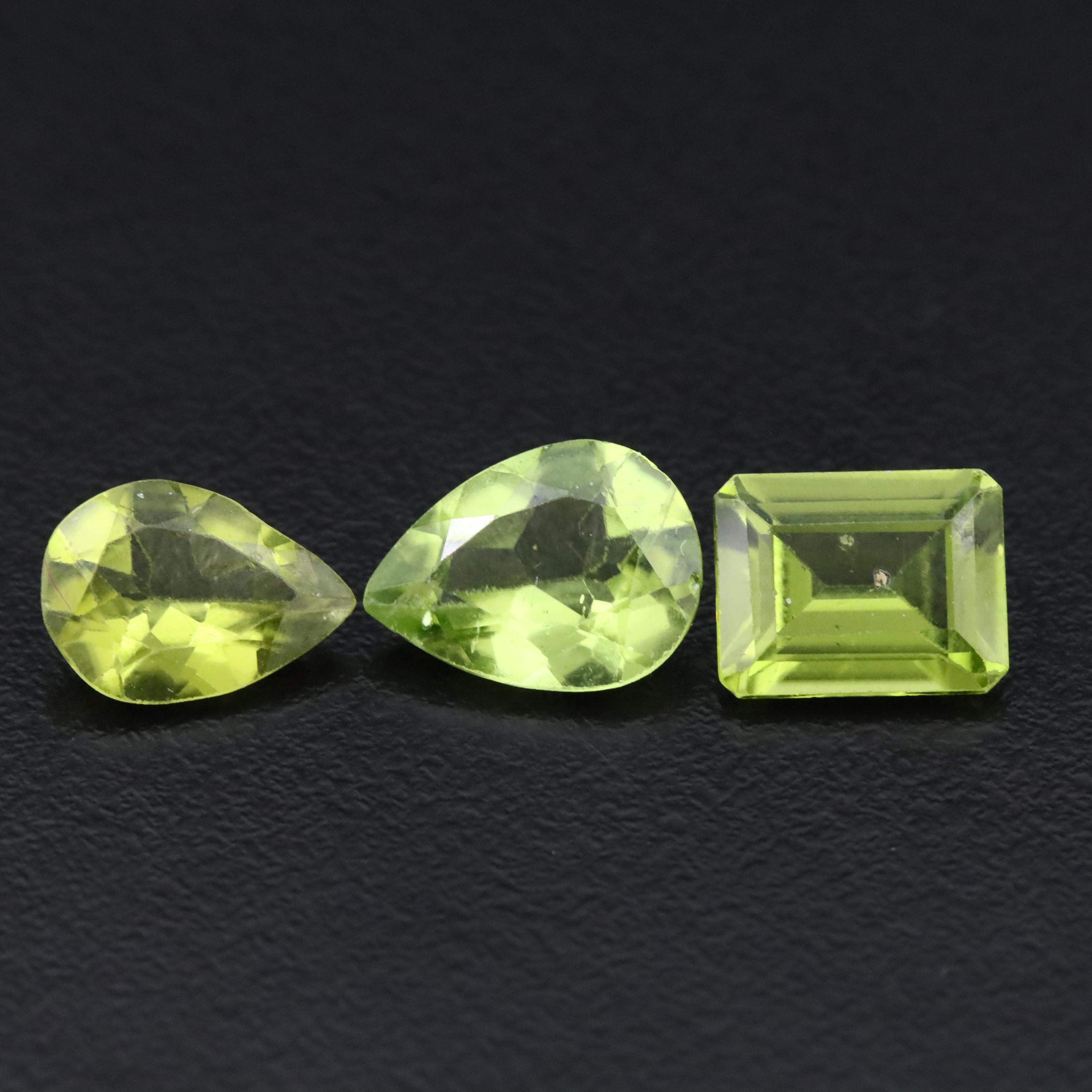 Loose 6.45 CTW Peridot Lot