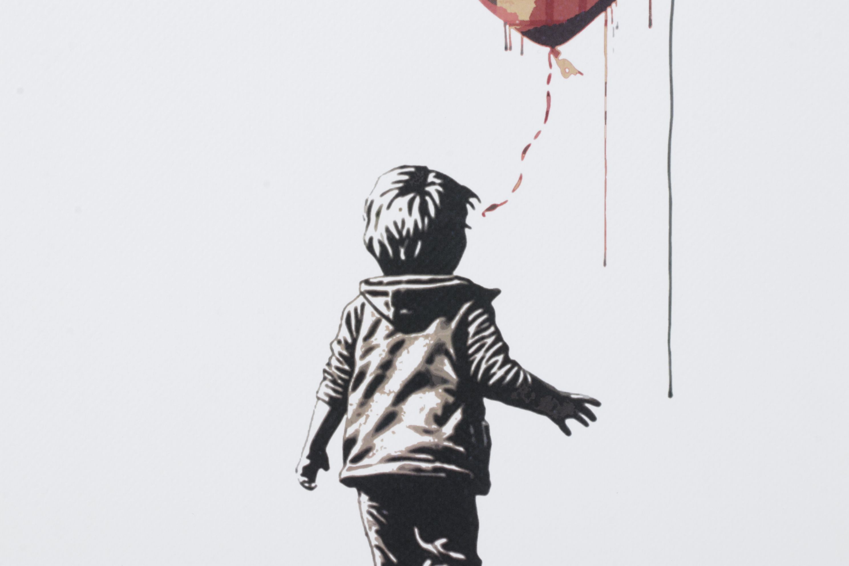 Death NYC Pop Art Digital Print Homage to Burberry x Banksy, 2023