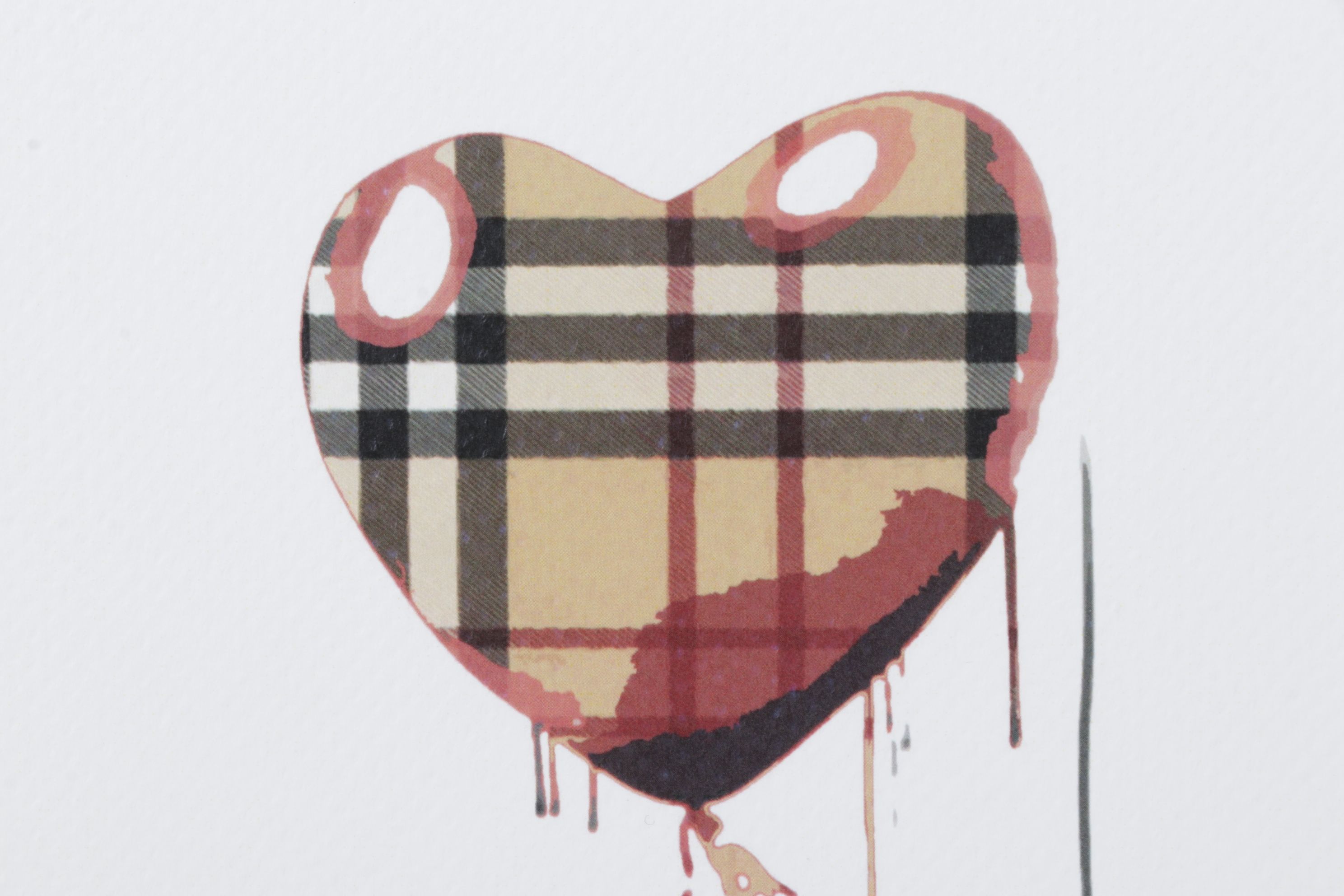 Death NYC Pop Art Digital Print Homage to Burberry x Banksy, 2023