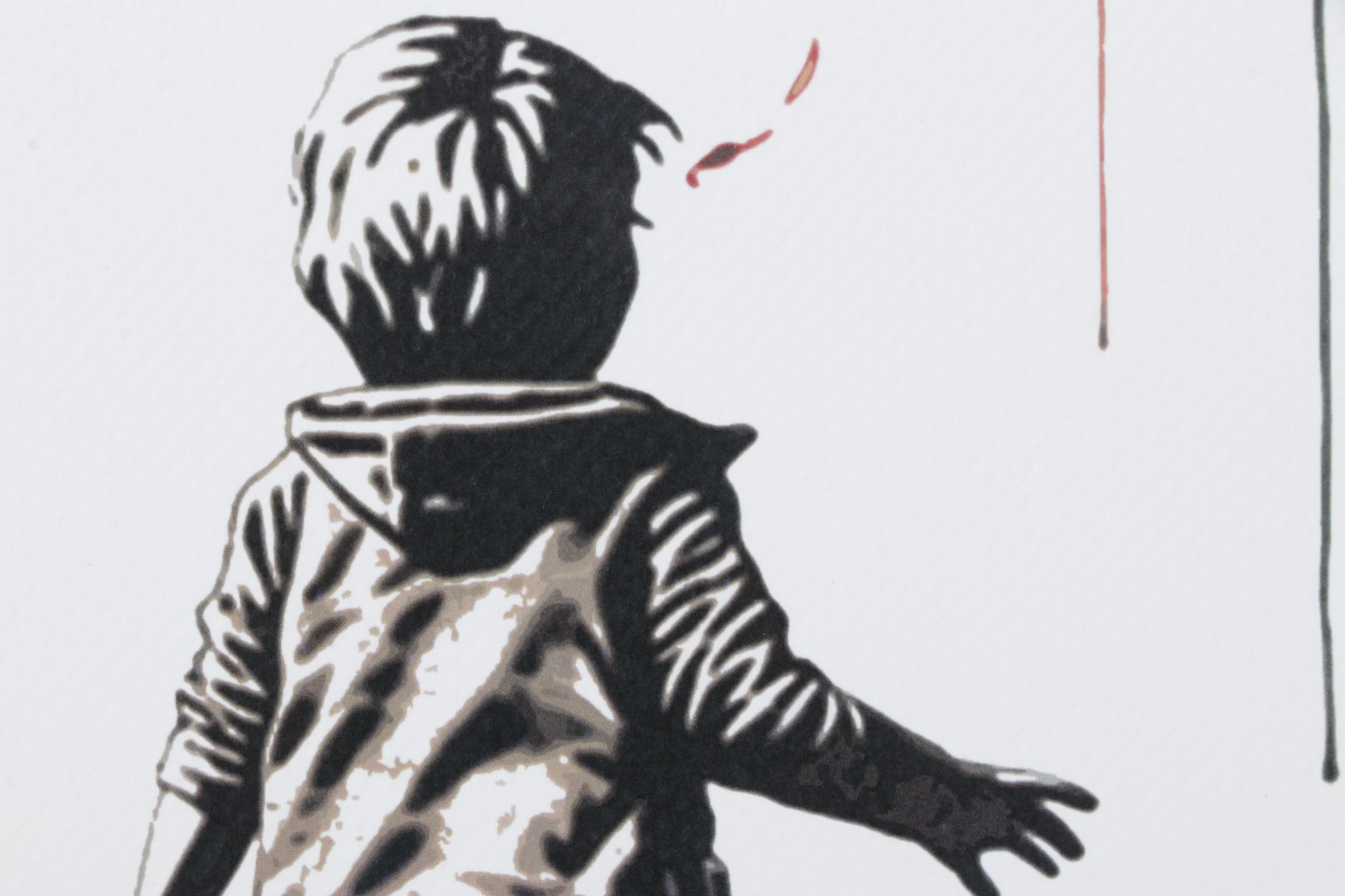 Death NYC Pop Art Digital Print Homage to Burberry x Banksy, 2023