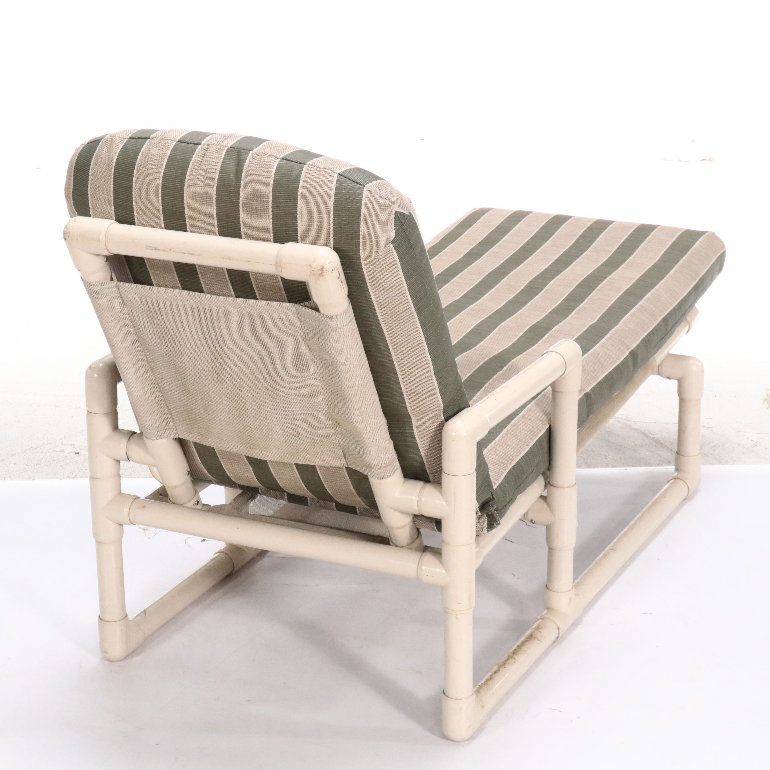 Postmodern Style PVC Patio and Lounge Chairs with Cushions