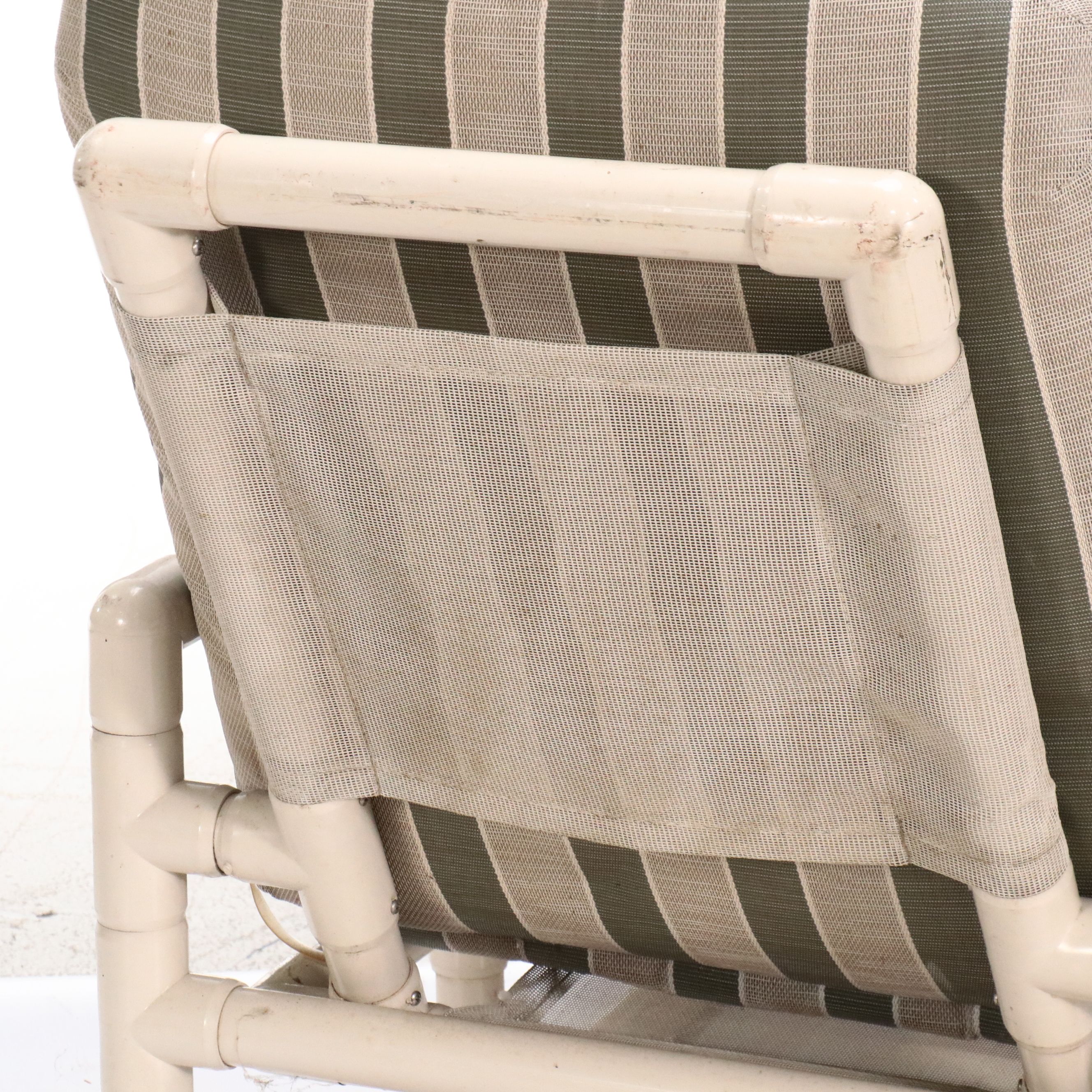 Postmodern Style PVC Patio and Lounge Chairs with Cushions