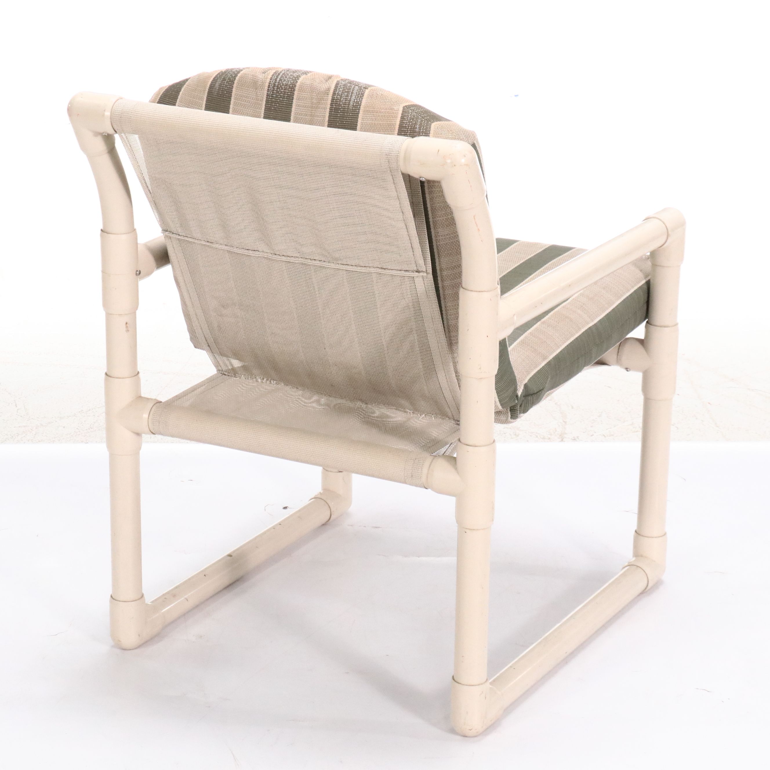 Postmodern Style PVC Patio and Lounge Chairs with Cushions