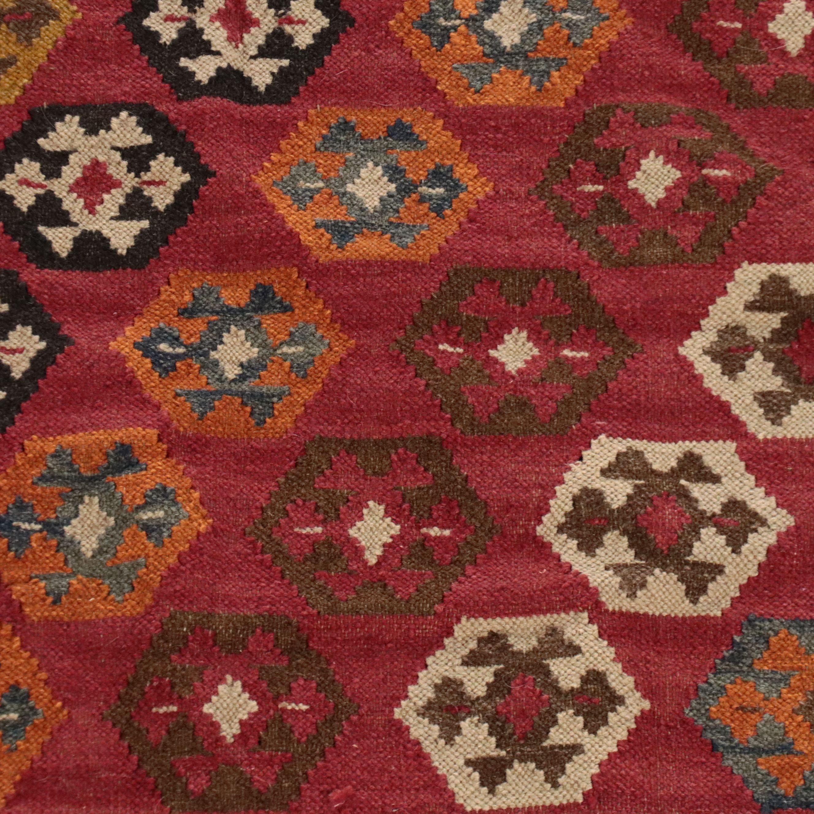 8'2 x 10'1 Handwoven Pottery Barn "Ferada" Kilim Area Rug
