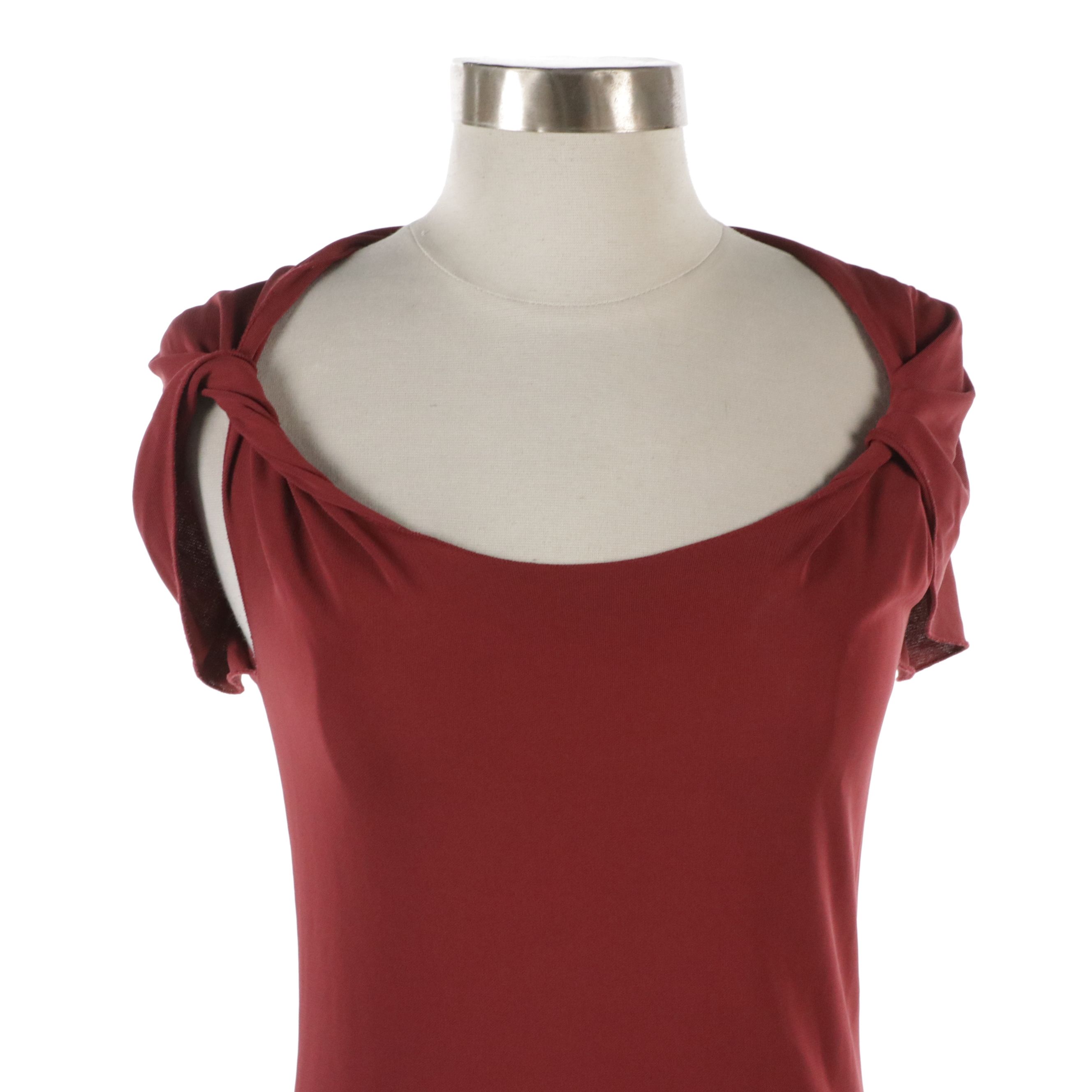 Edition 24 by Yves Saint Laurent Two-Piece Dress with Slip Dress Underlayer