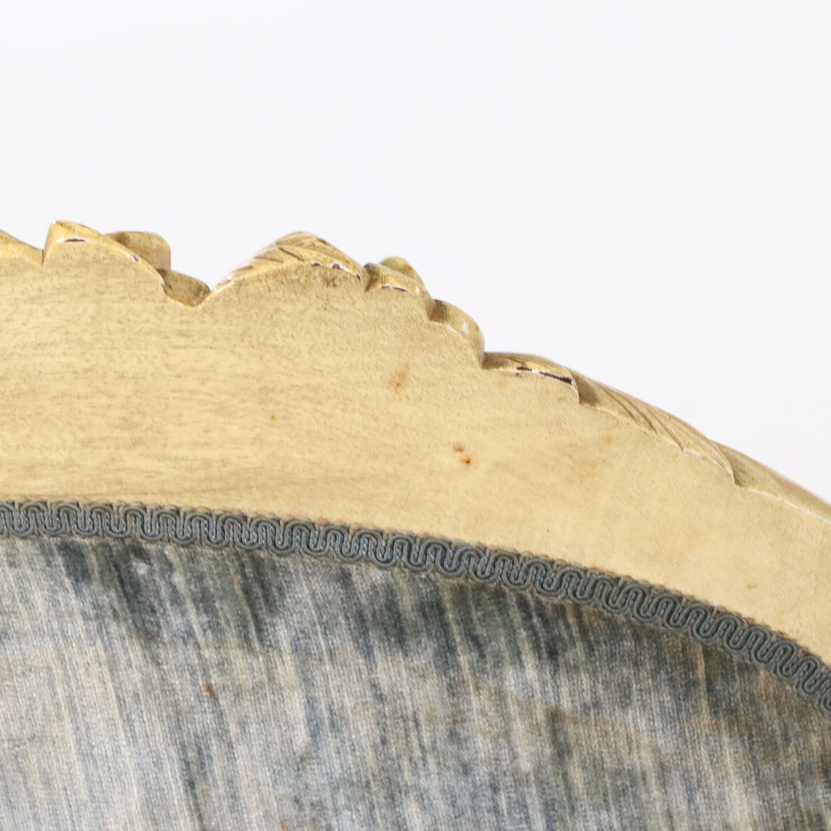 French Victorian Style Balloon-Back Parlor Chair, 20th Century