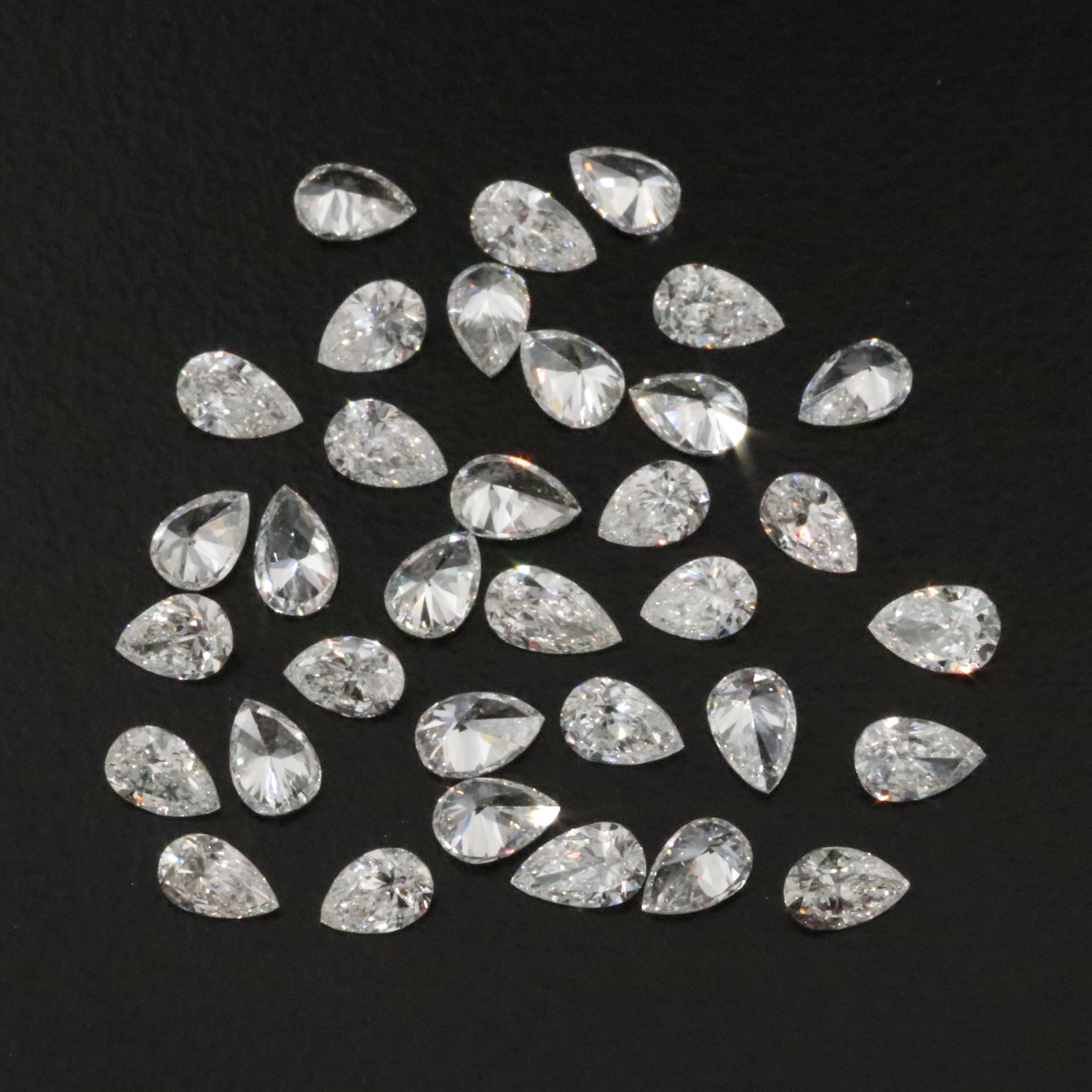 Loose 5.34 CTW Lab Grown Diamonds