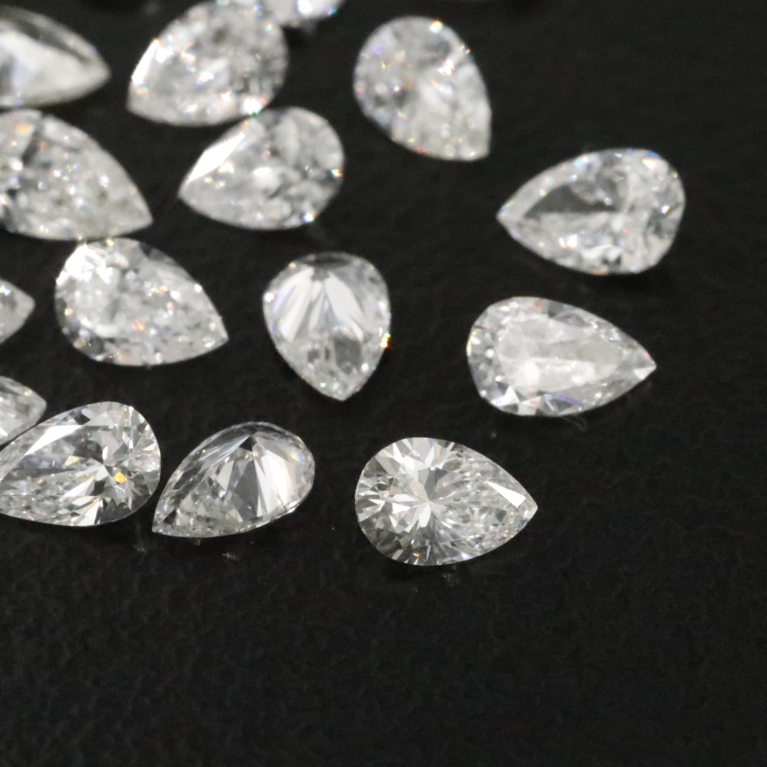Loose 5.34 CTW Lab Grown Diamonds