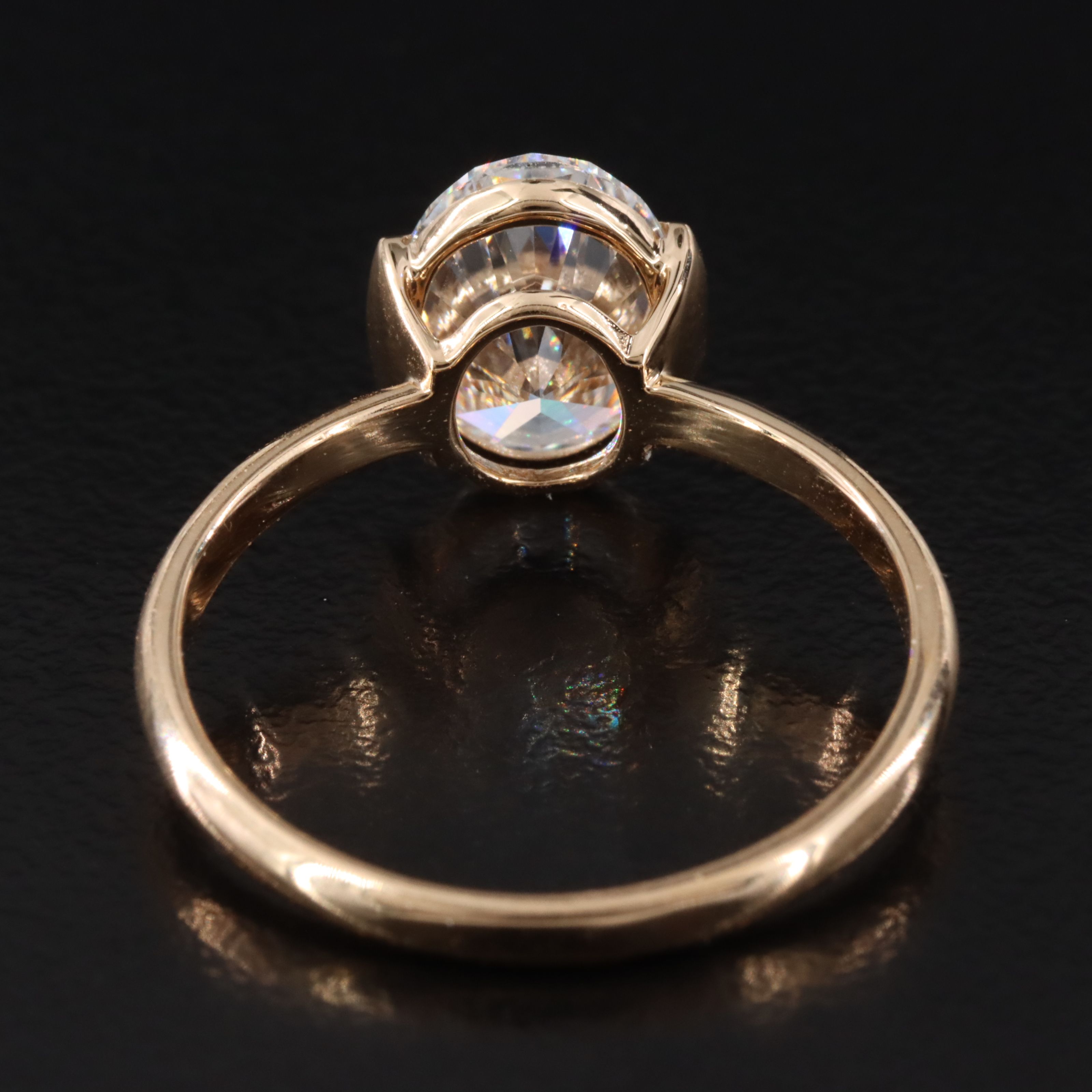 18K 2.06 CTW Lab Grown Diamond Ring with IGI Report