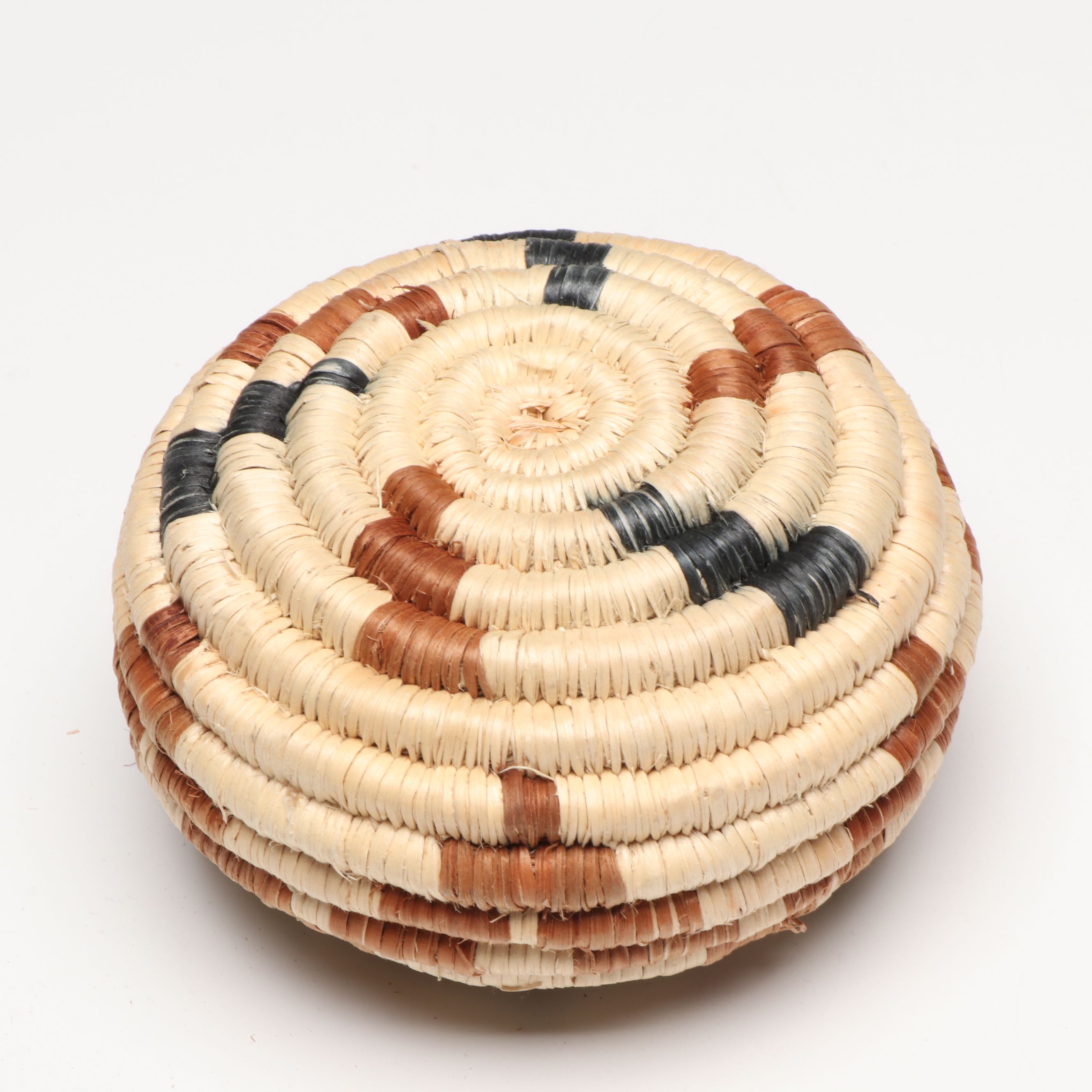 Paula Astorga with Other Seri Peoples Woven Torote and Agave Fiber Basketry