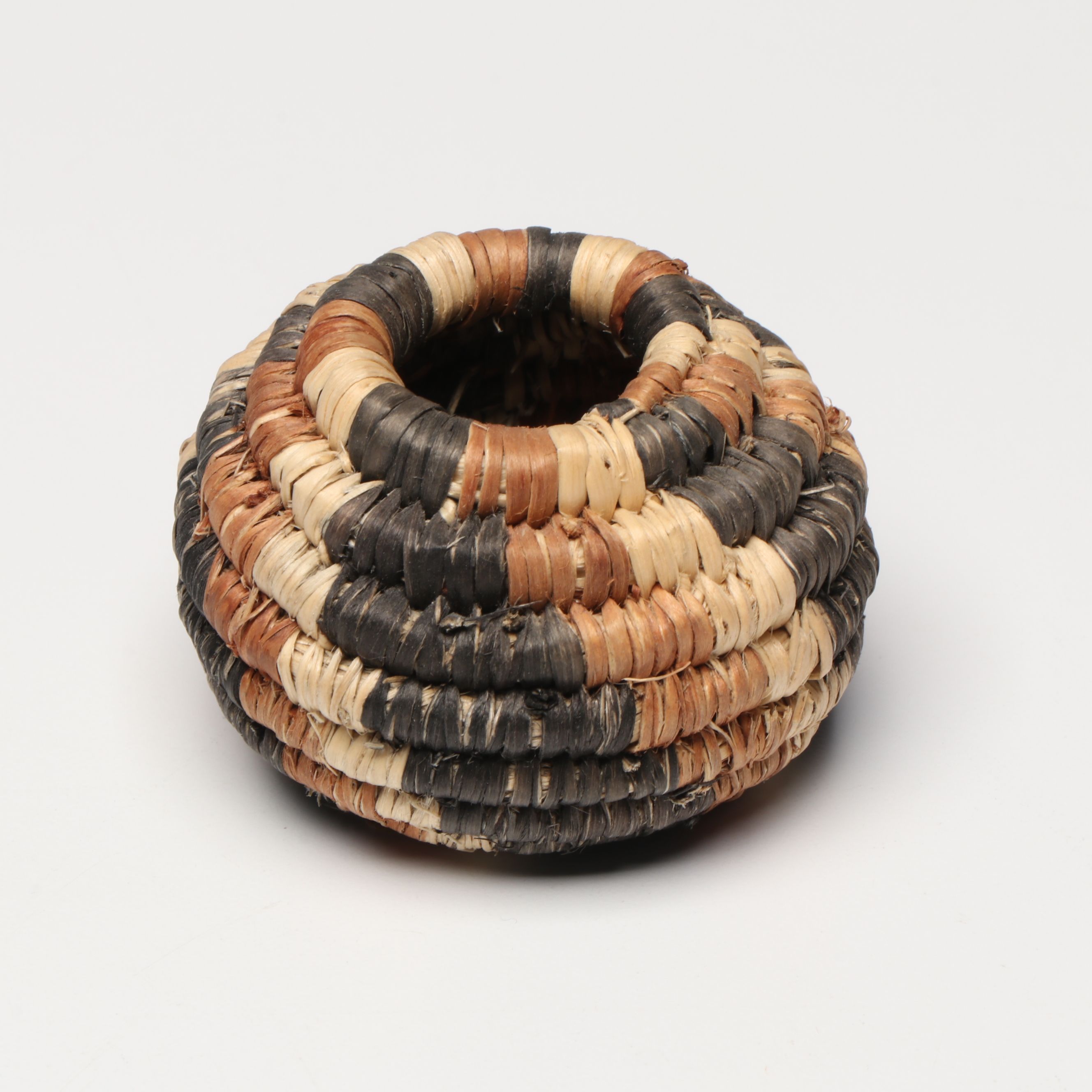 Paula Astorga with Other Seri Peoples Woven Torote and Agave Fiber Basketry