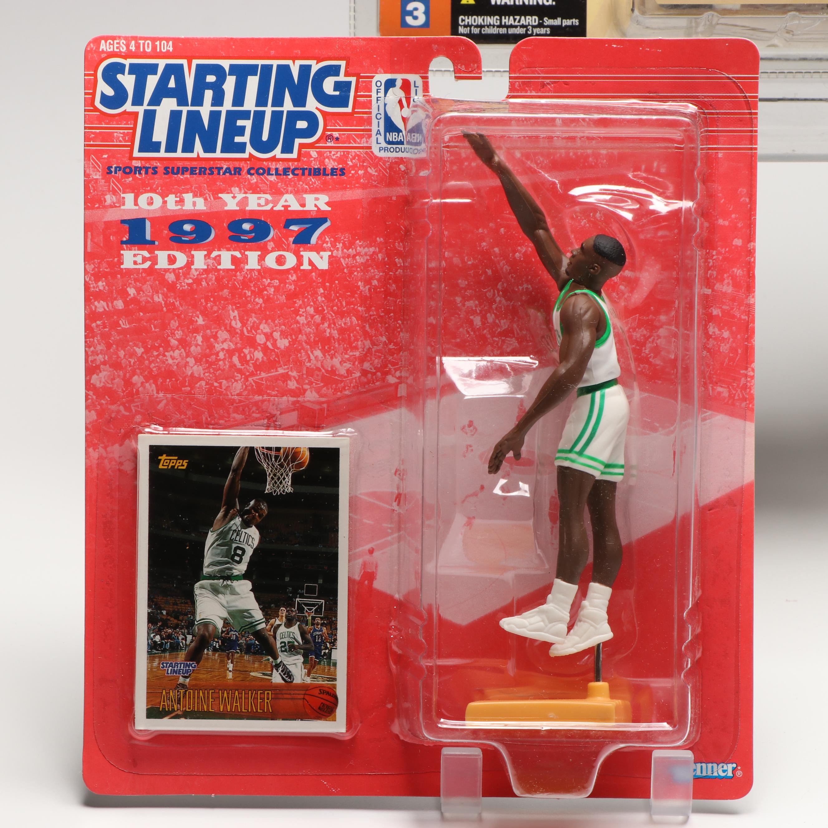 LeBron James, Paul Pierce and Antoine Walker Action Figures