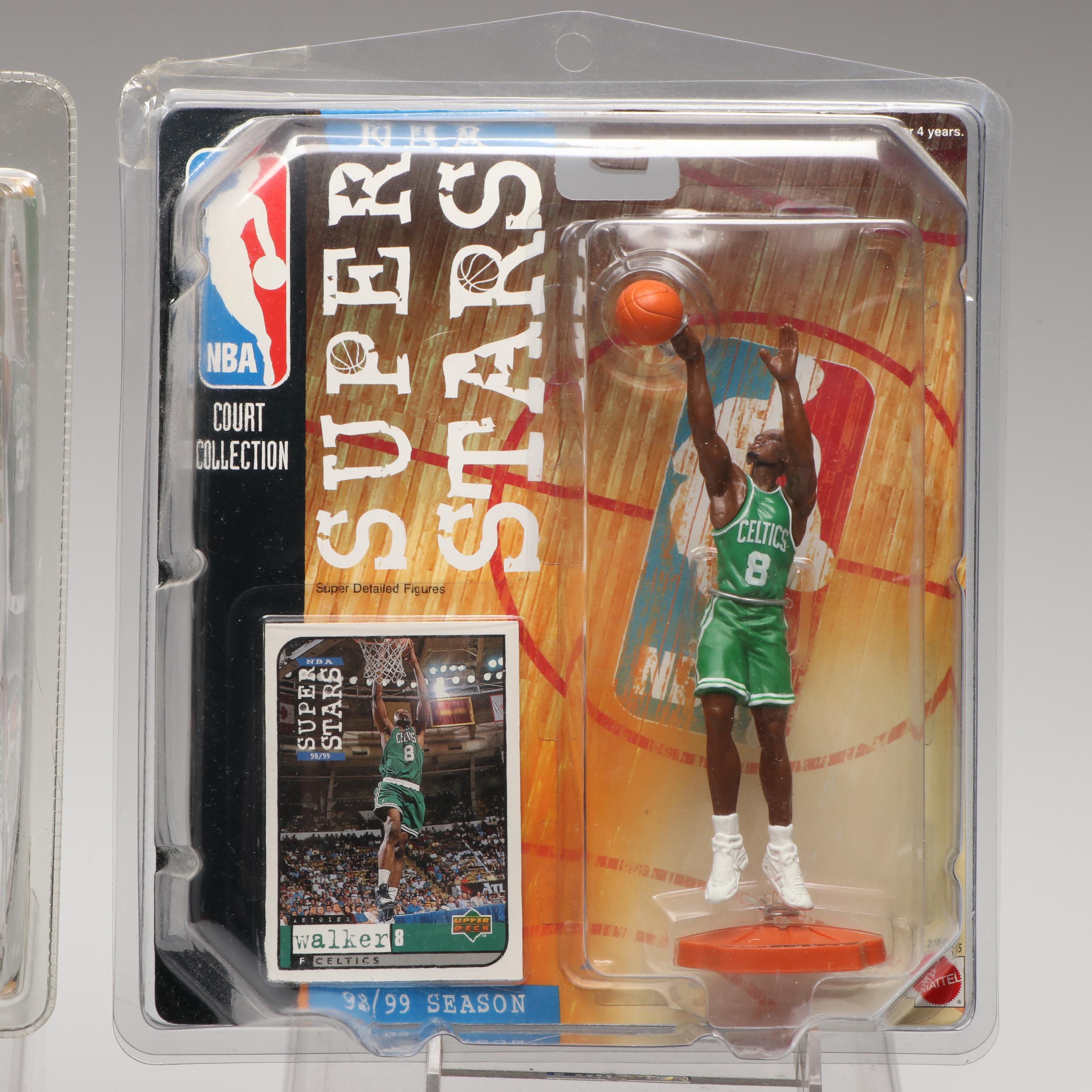 LeBron James, Paul Pierce and Antoine Walker Action Figures