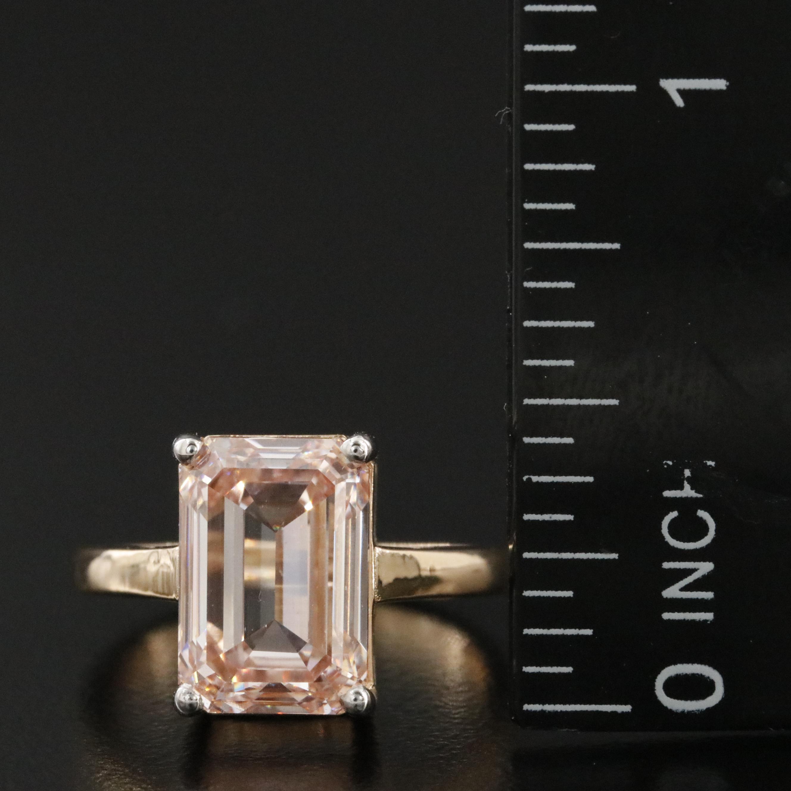 18K 5.06 CTW Lab Grown Diamond Ring with IGI Report