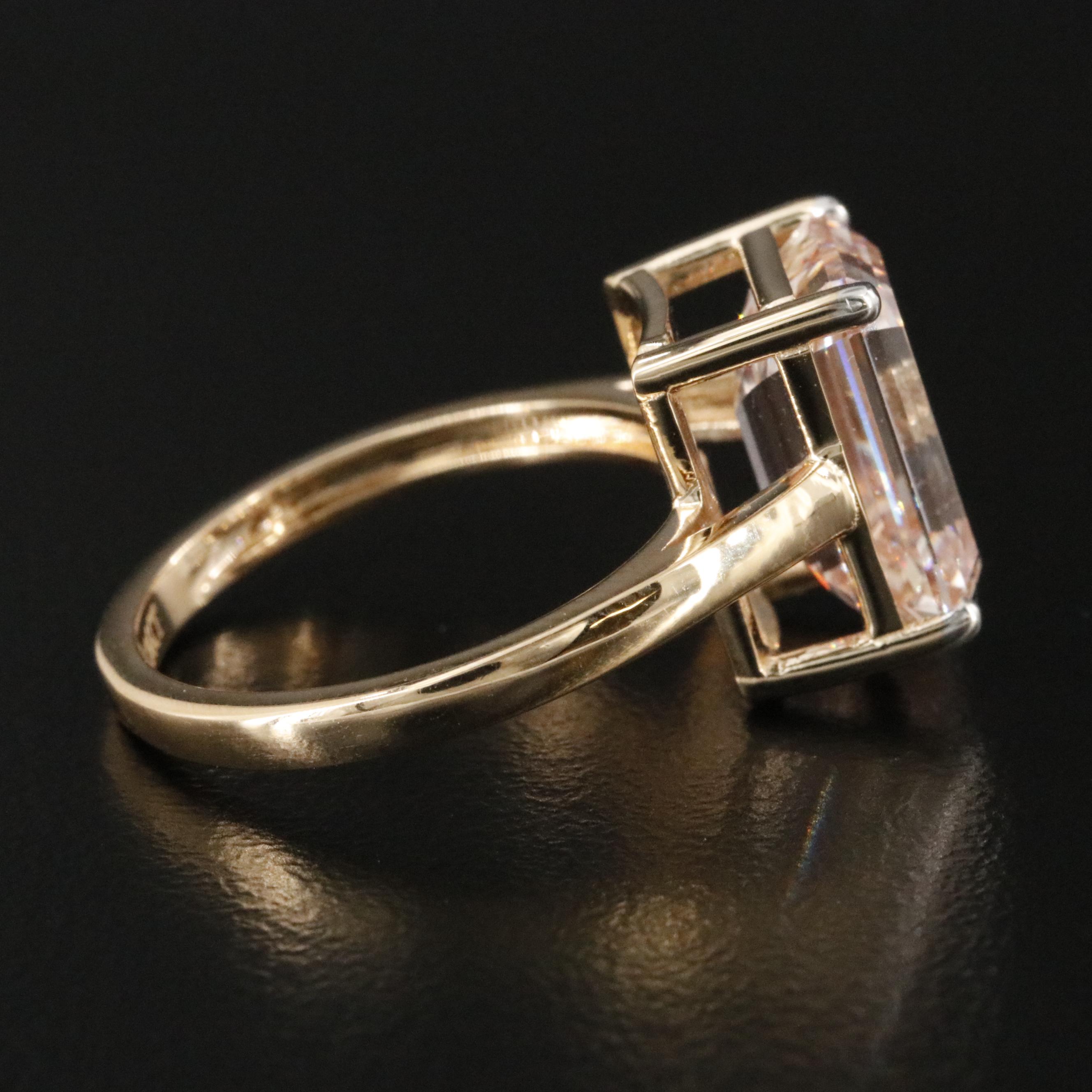 18K 5.06 CTW Lab Grown Diamond Ring with IGI Report