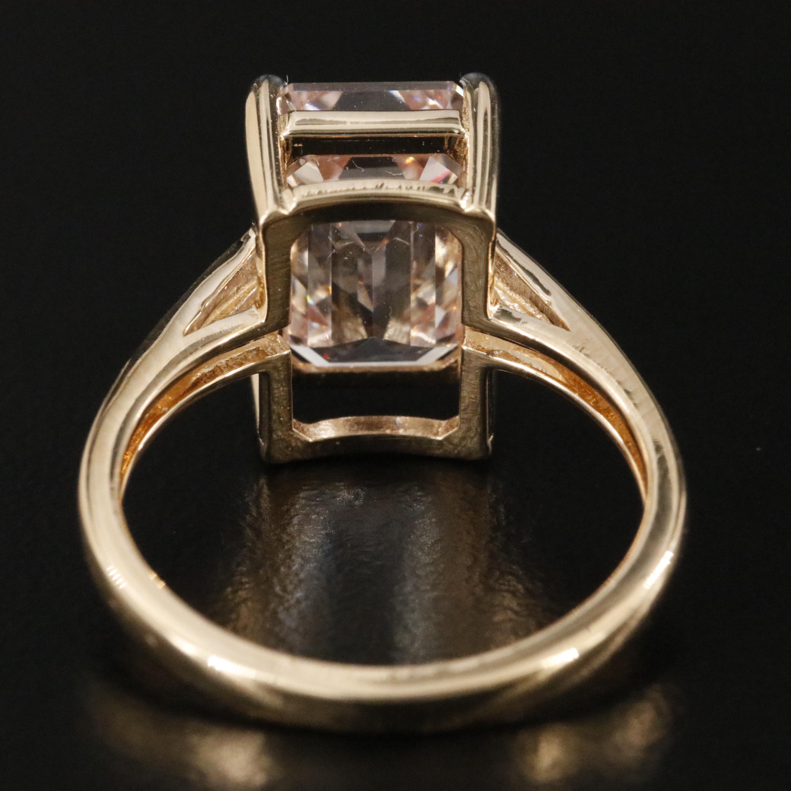 18K 5.06 CTW Lab Grown Diamond Ring with IGI Report