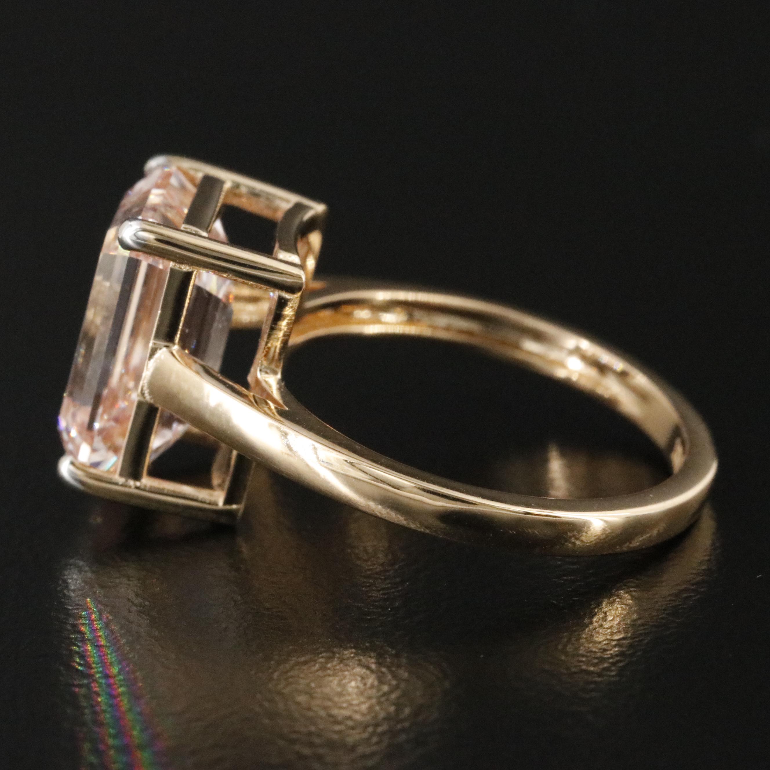 18K 5.06 CTW Lab Grown Diamond Ring with IGI Report