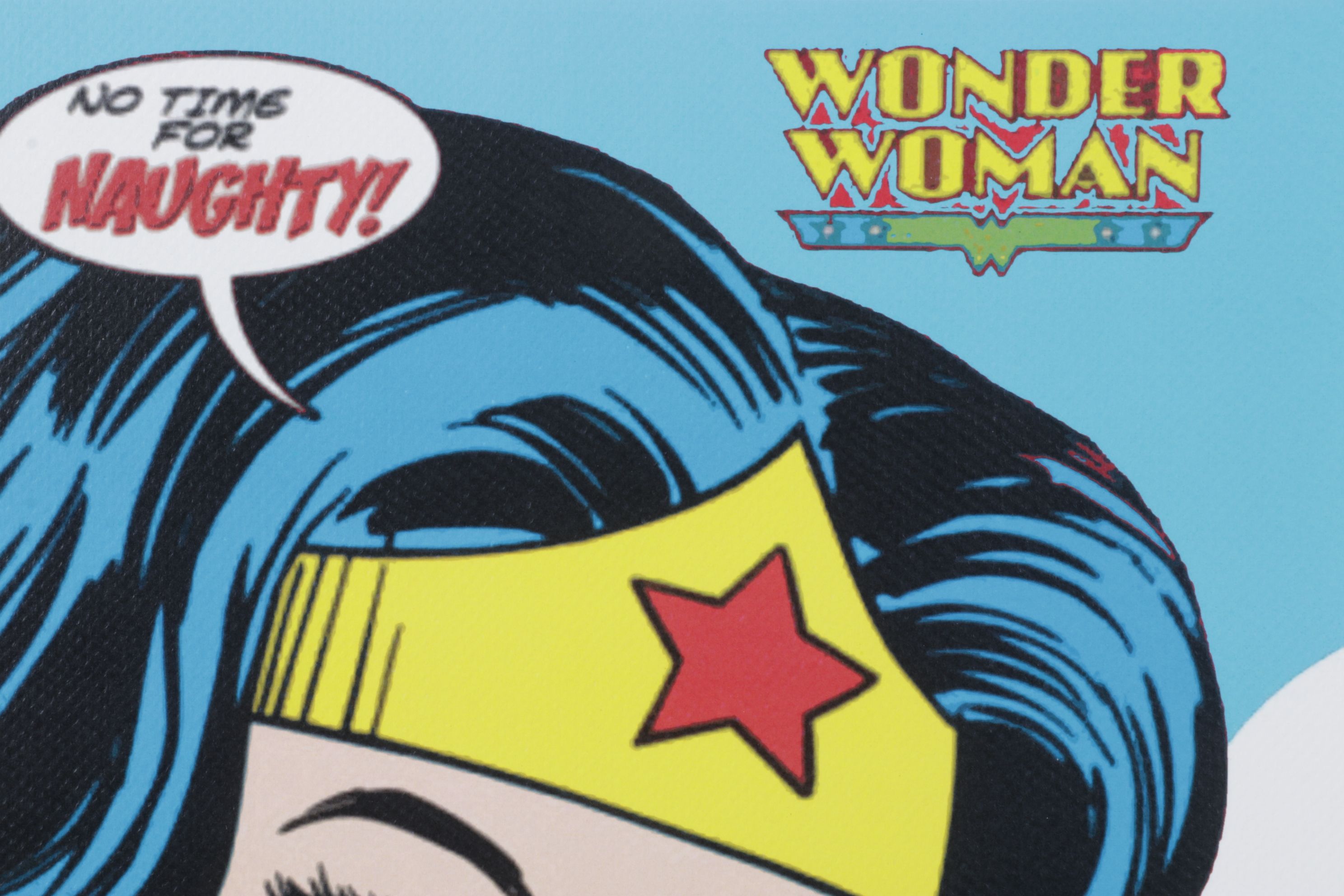 Death NYC Pop Art Graphic Print Featuring Wonder Woman x Murakami, 2025
