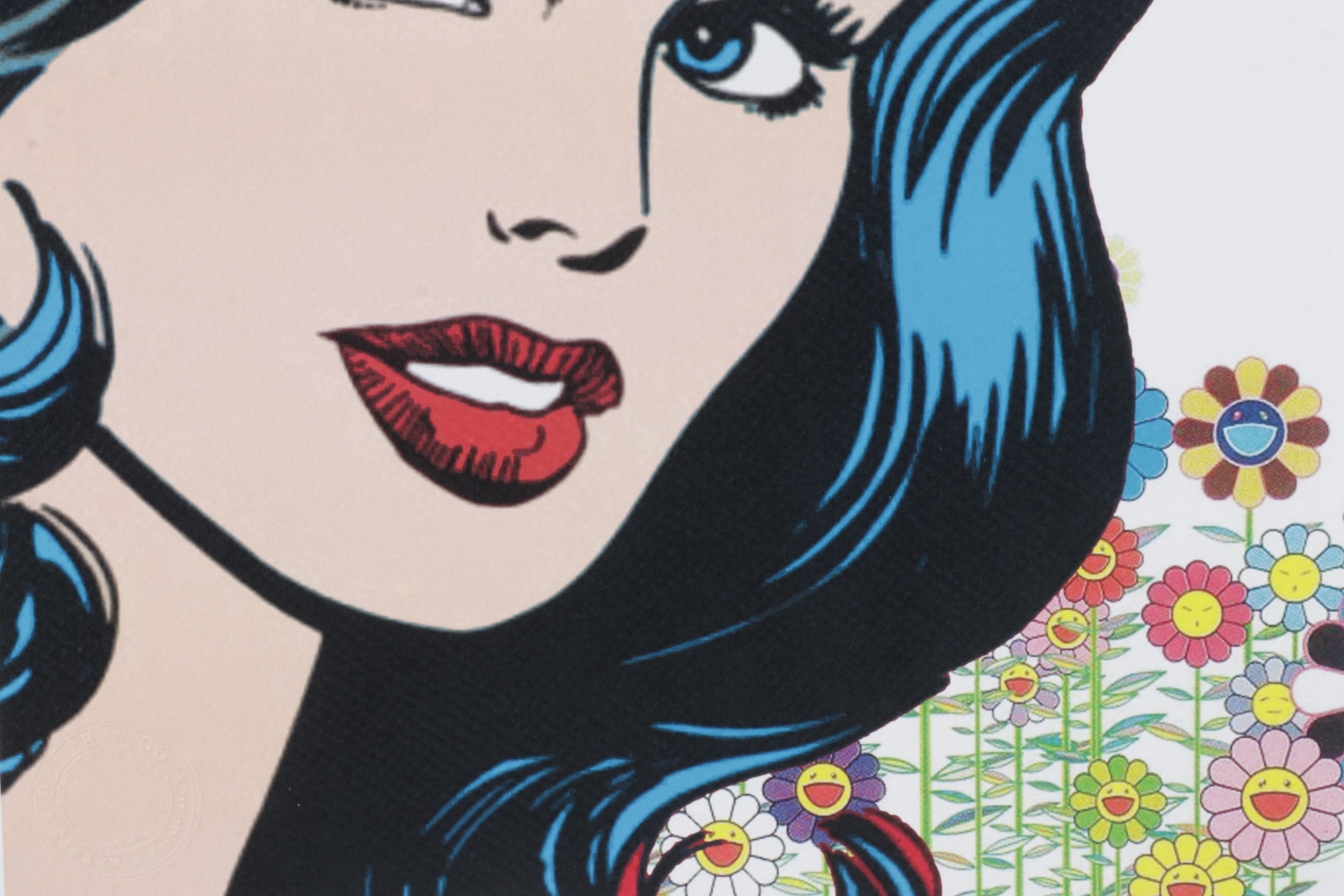 Death NYC Pop Art Graphic Print Featuring Wonder Woman x Murakami, 2025