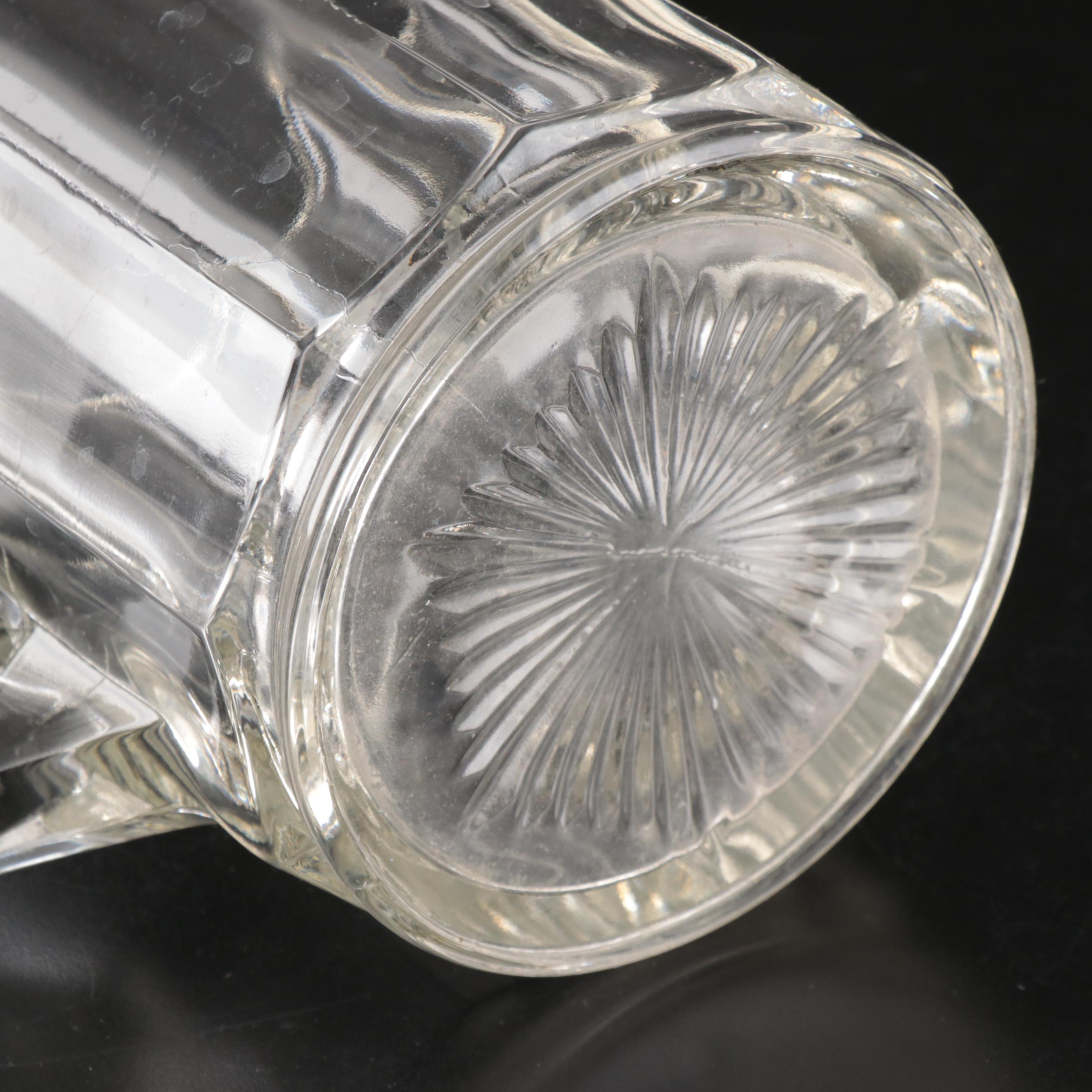 Cambridge Glass "Draped Lady" Flower Frog with More Glass Tableware