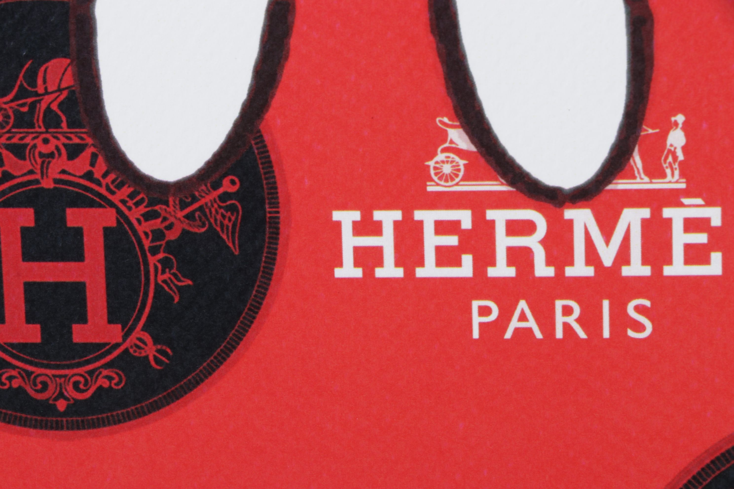 Death NYC Pop Art Digital Graphic Print Homage to Hermès x Mickey Mouse, 2025