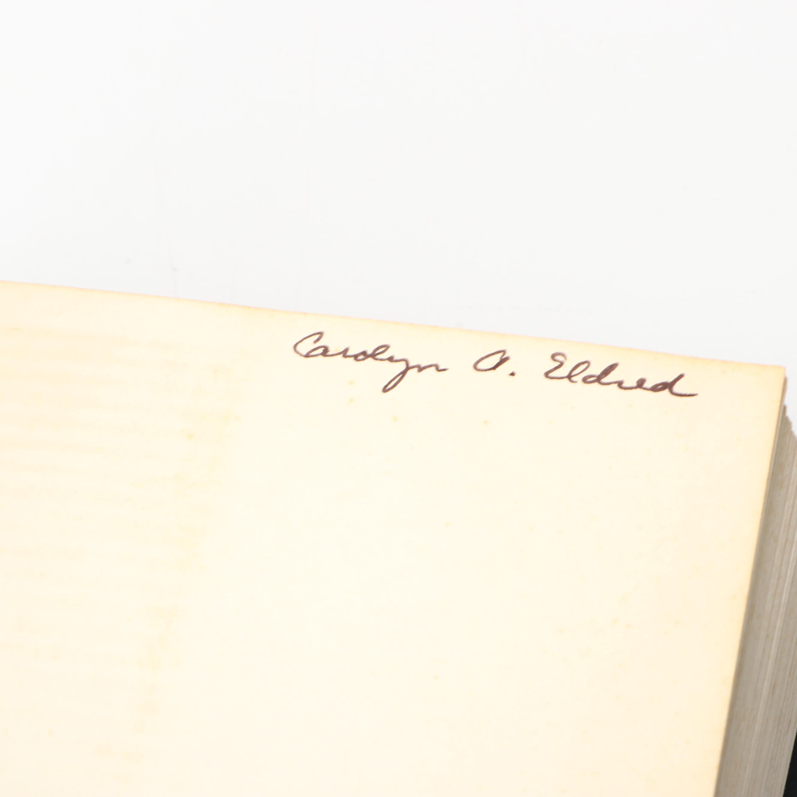 First Edition "History of Mary Washington College" by Edward Alvey Jr., 1974