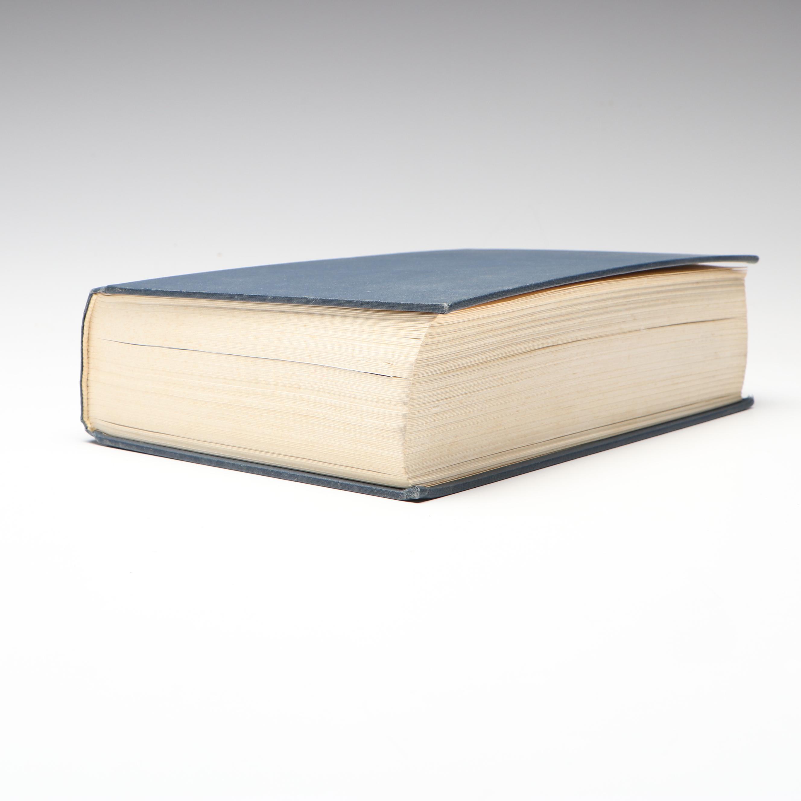 First Edition "History of Mary Washington College" by Edward Alvey Jr., 1974