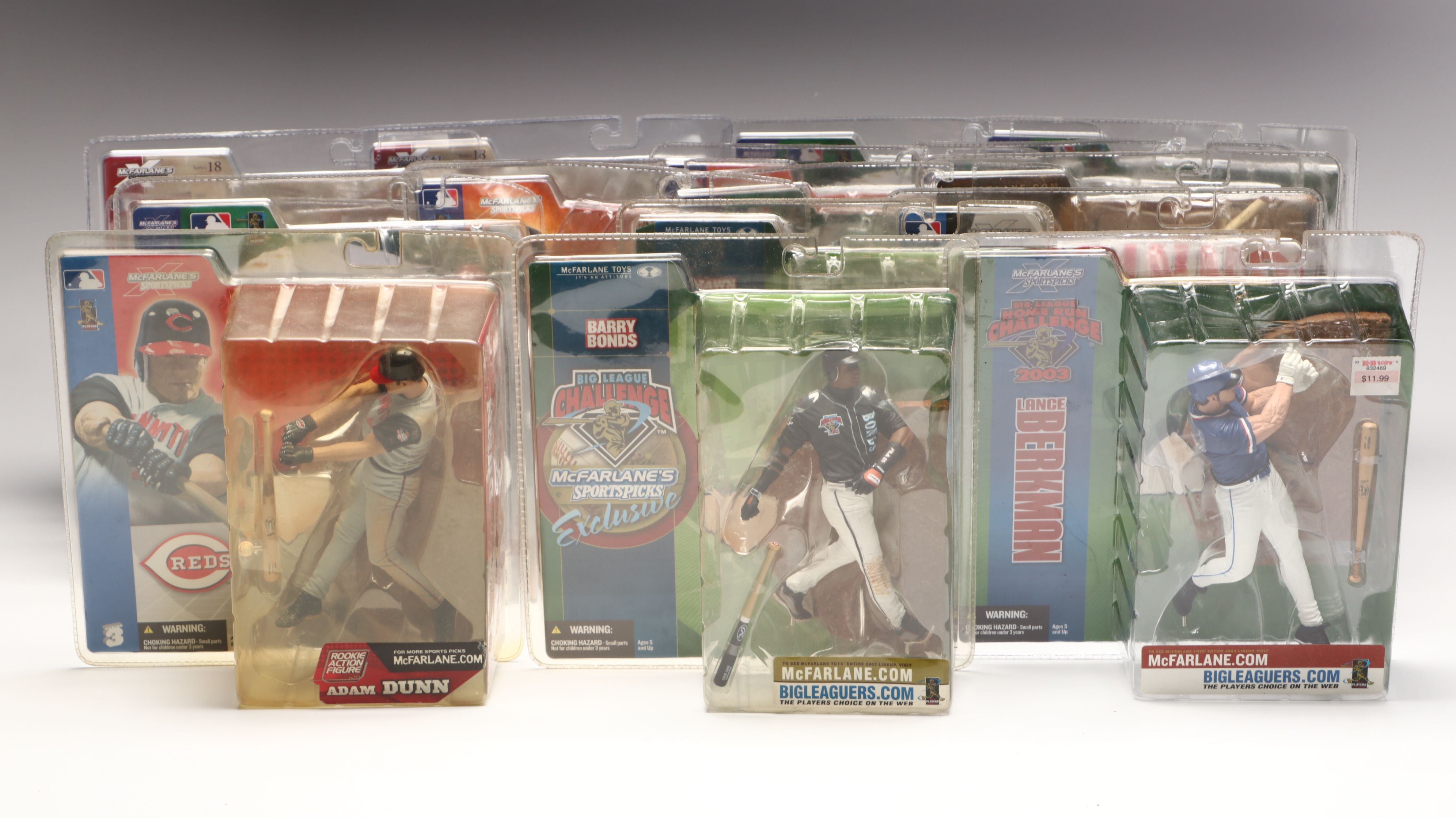 McFarlane Joey Votto Figure with Other McFarlane Baseball Figures