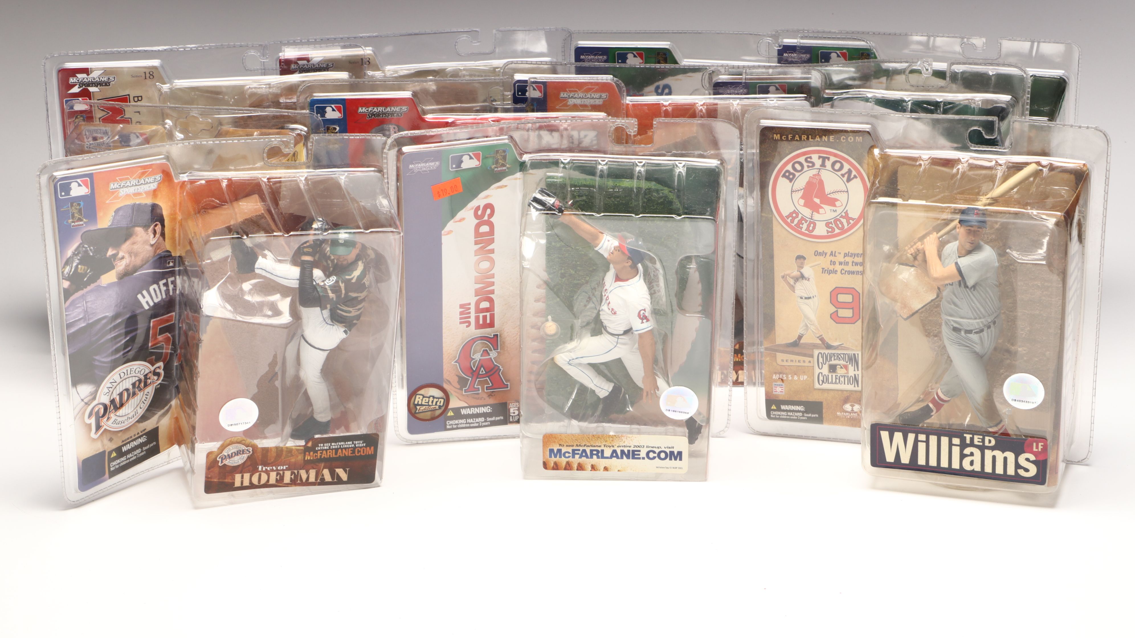 McFarlane Joey Votto Figure with Other McFarlane Baseball Figures