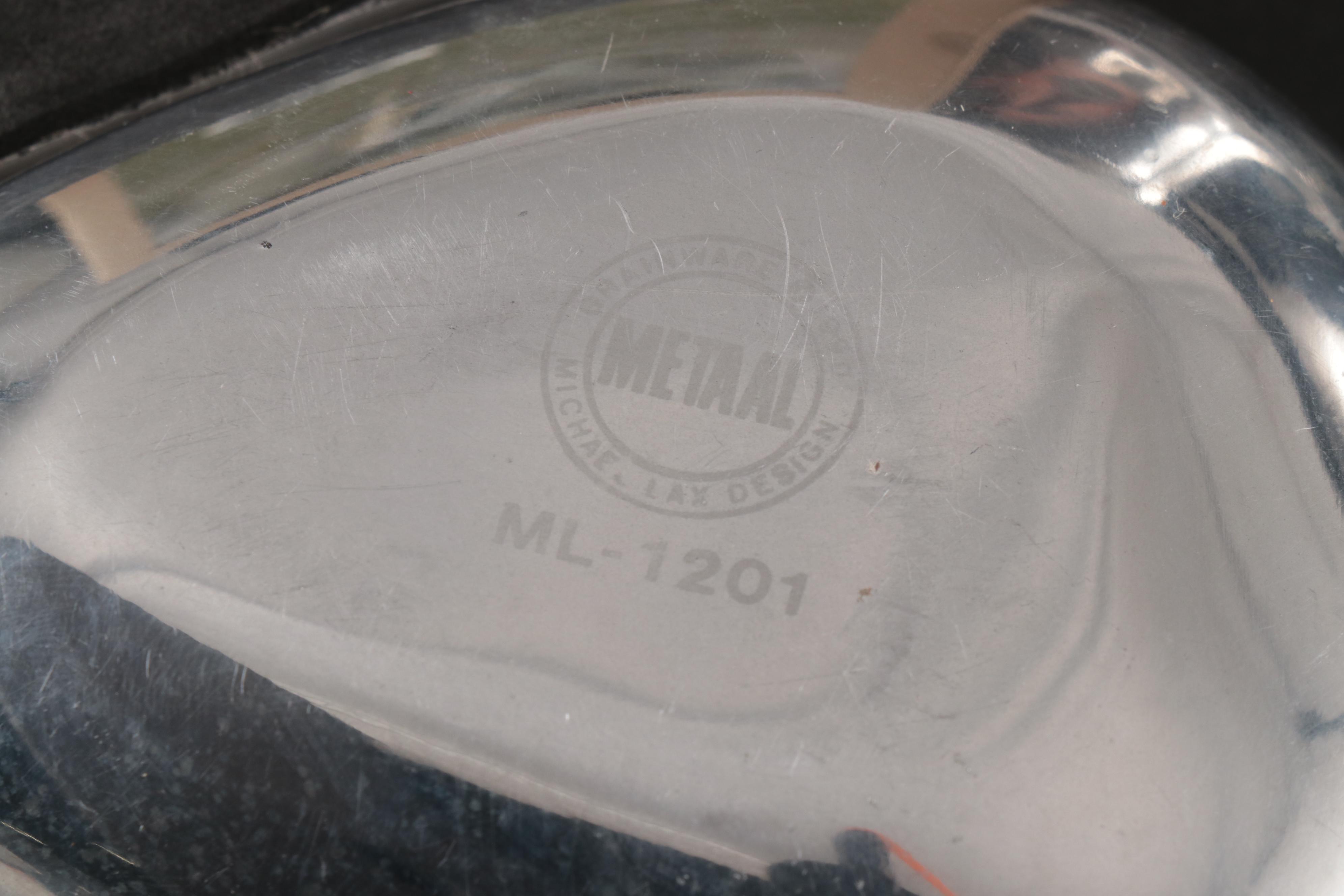 Nambé Polished Alloy Tray, Alessi Sugar Bowl, and More Table Accessories