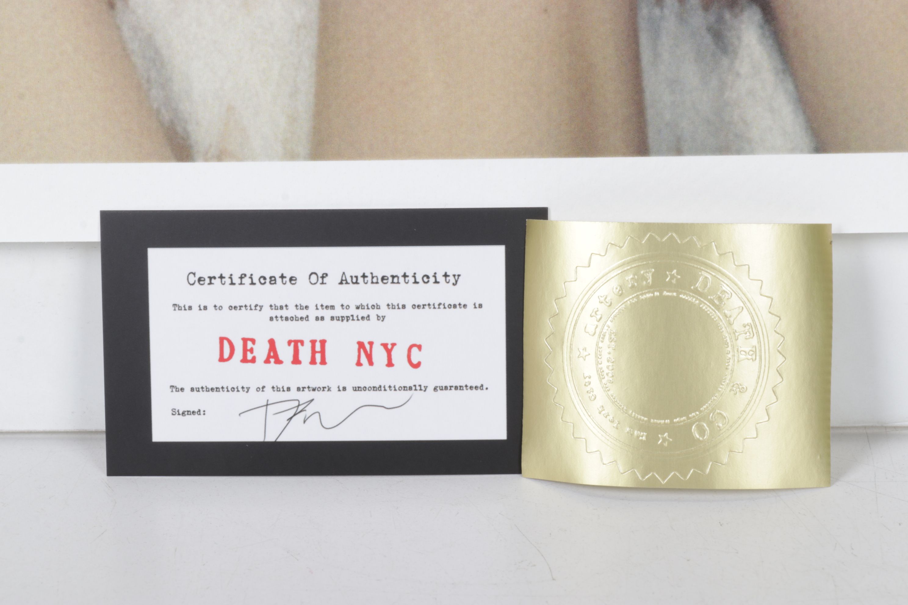 Death NYC Pop Art Digital Print Homage to René Magritte x Audrey Hepburn, 2025