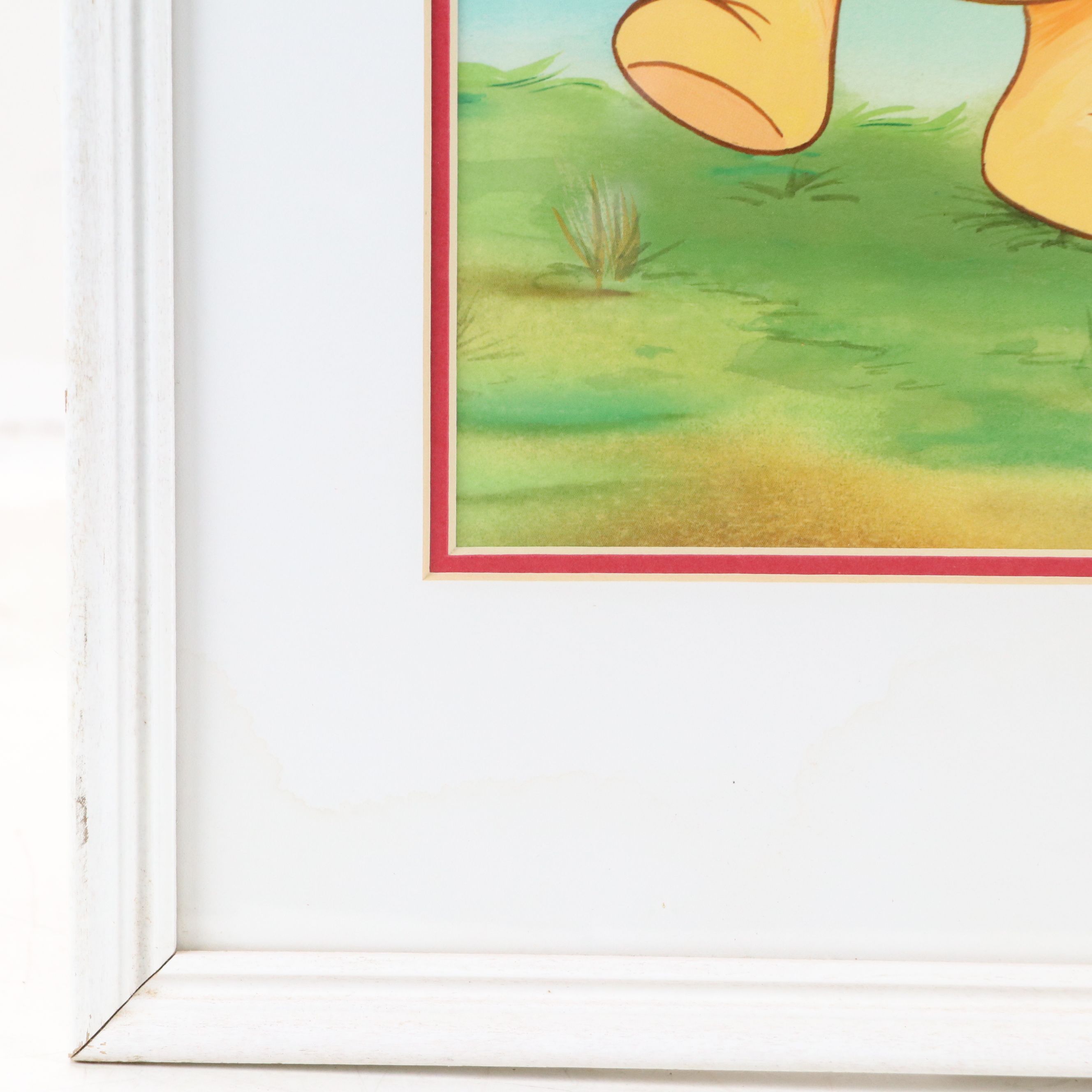 Offset Lithograph of Piglet and Winnie the Pooh, Late 20th Century