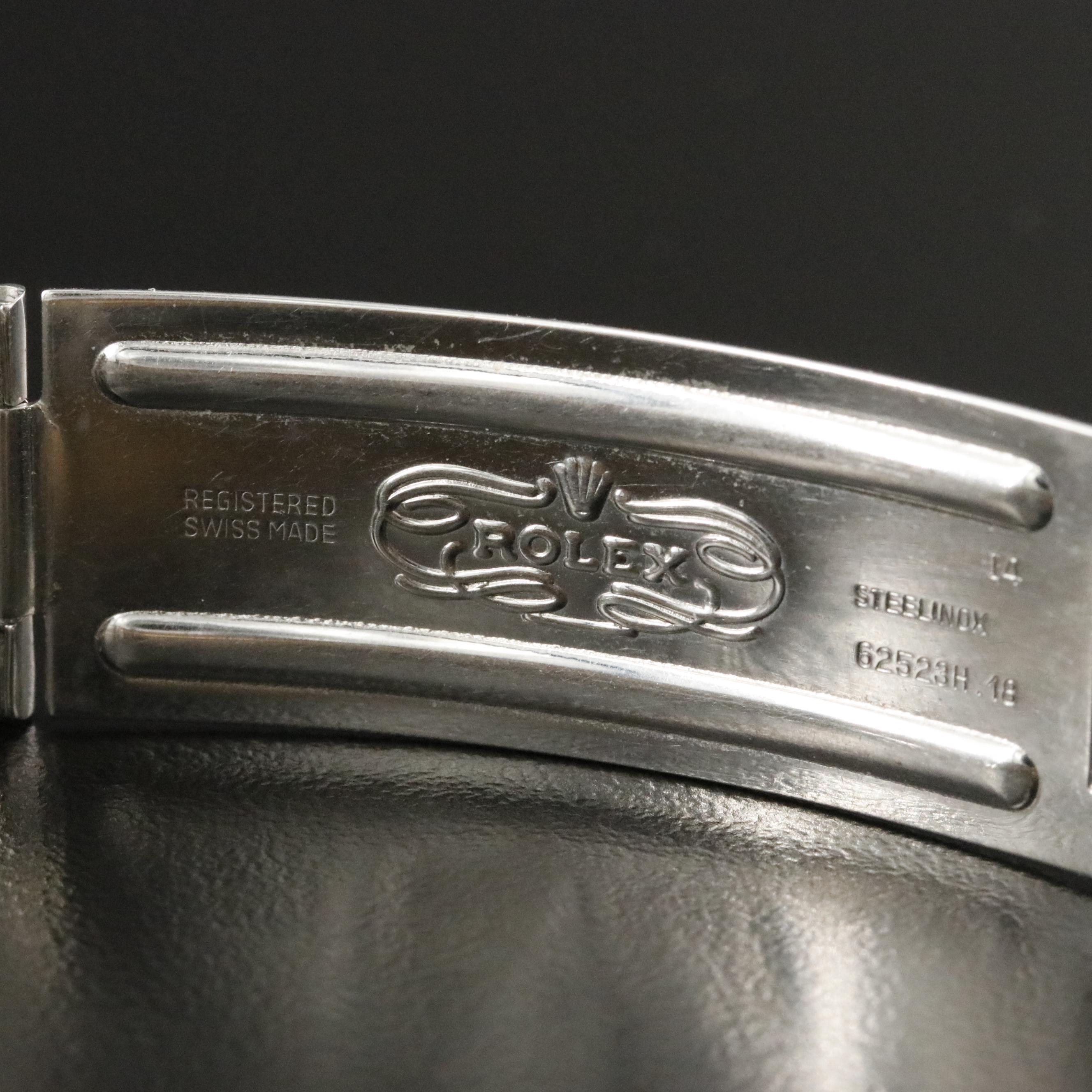 1991 Rolex Custom Diamond Dial Steel & Gold 36mm Datejust 16233 Watch