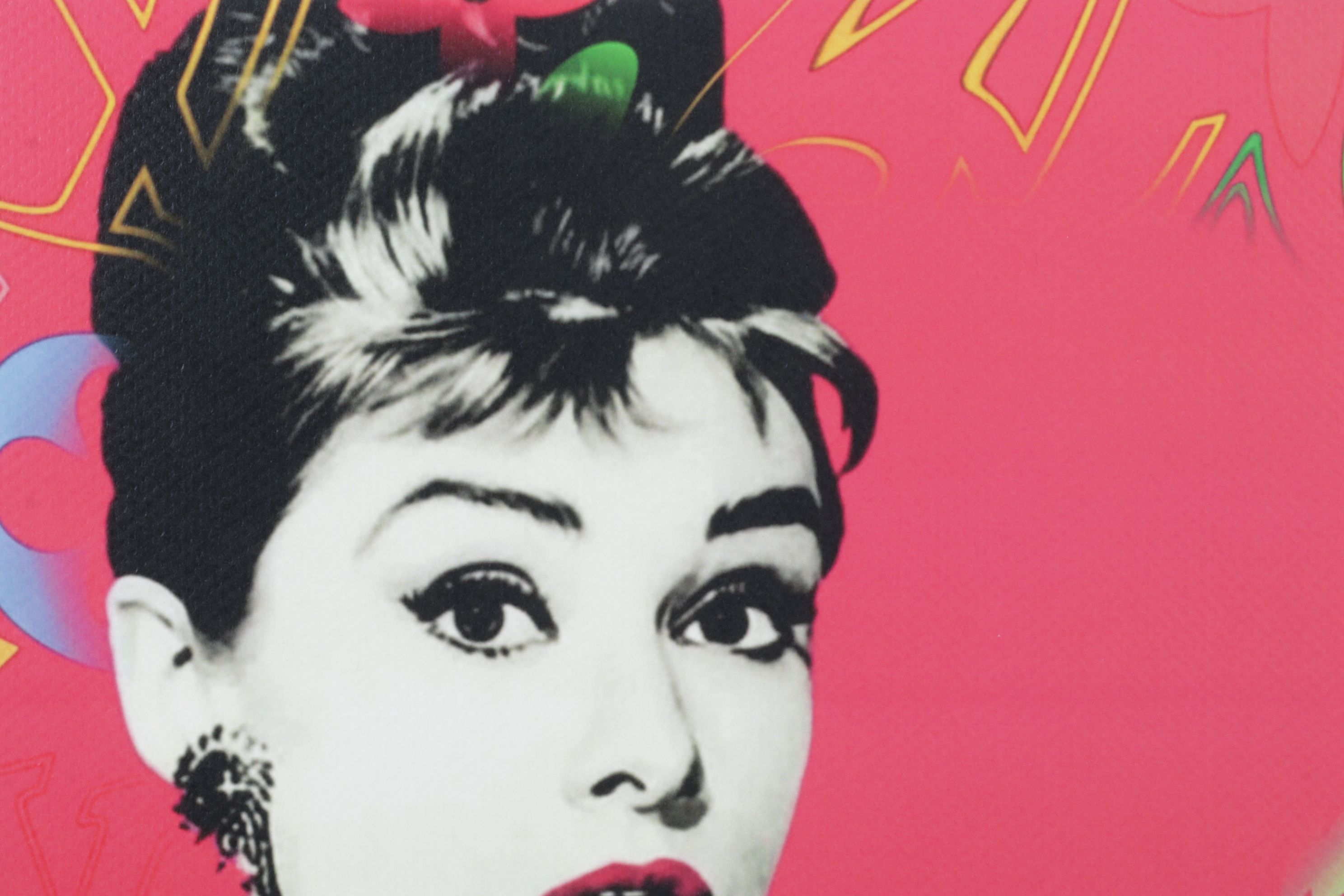 Death NYC Graphic Digital Print Homage to Audrey Hepburn x Louis Vuitton, 2025