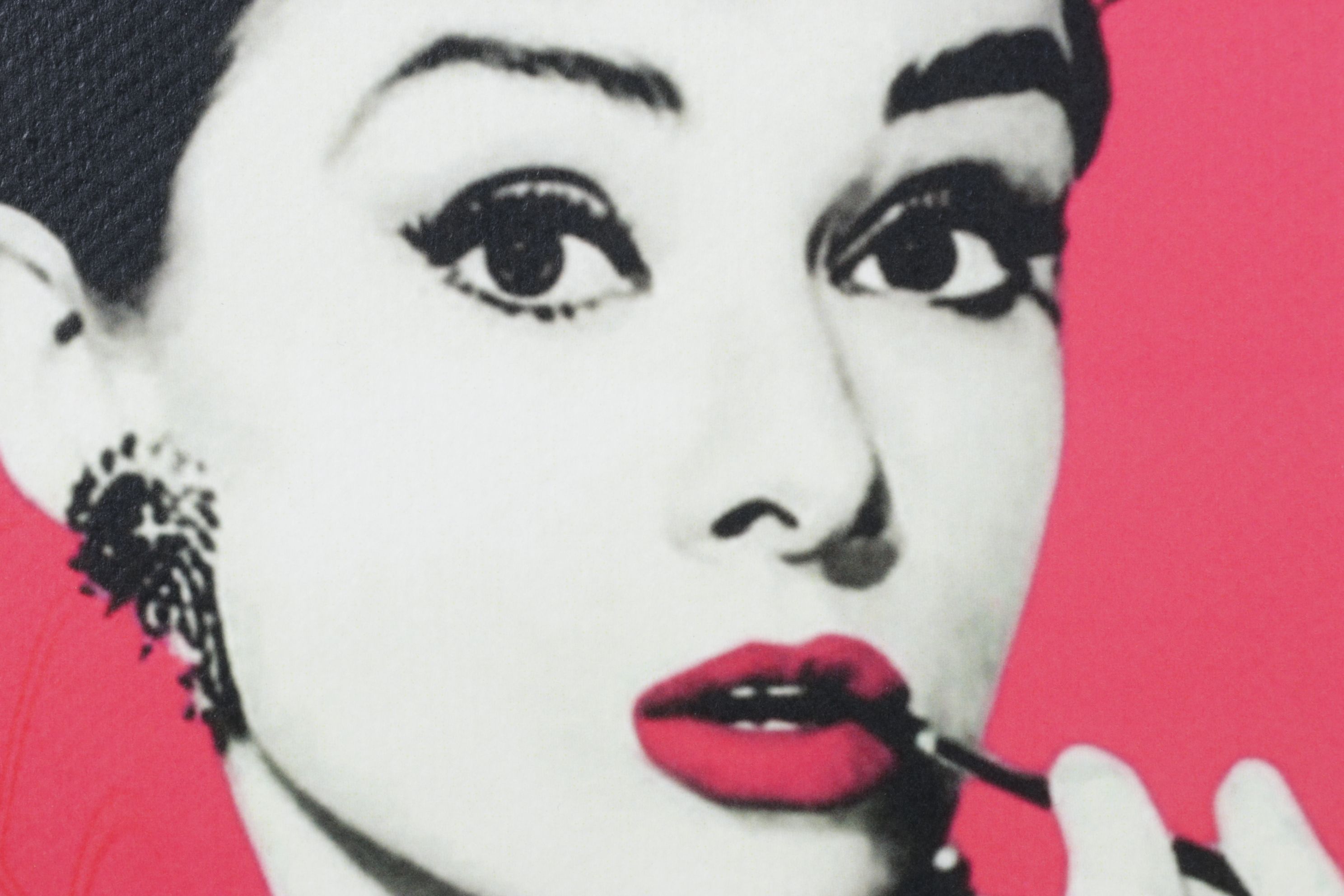 Death NYC Graphic Digital Print Homage to Audrey Hepburn x Louis Vuitton, 2025