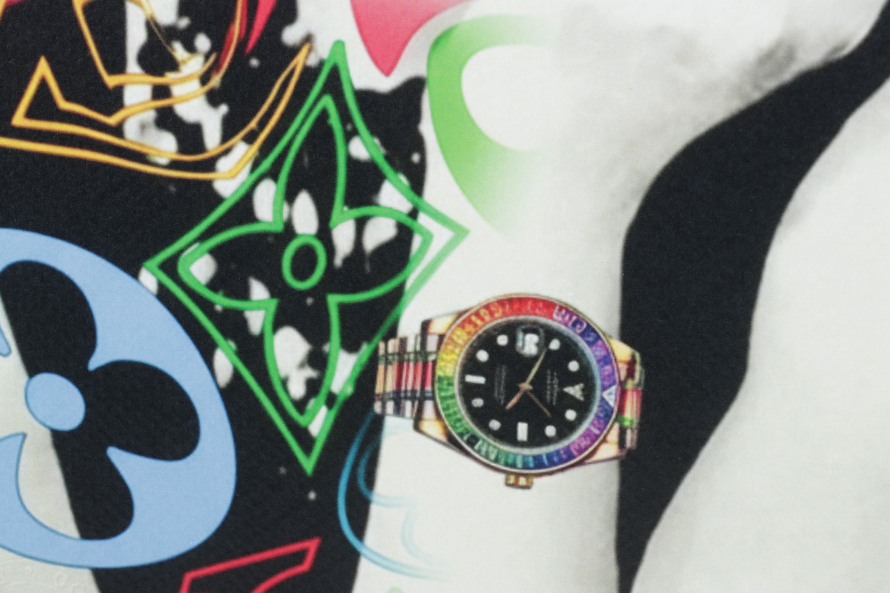 Death NYC Graphic Digital Print Homage to Audrey Hepburn x Louis Vuitton, 2025