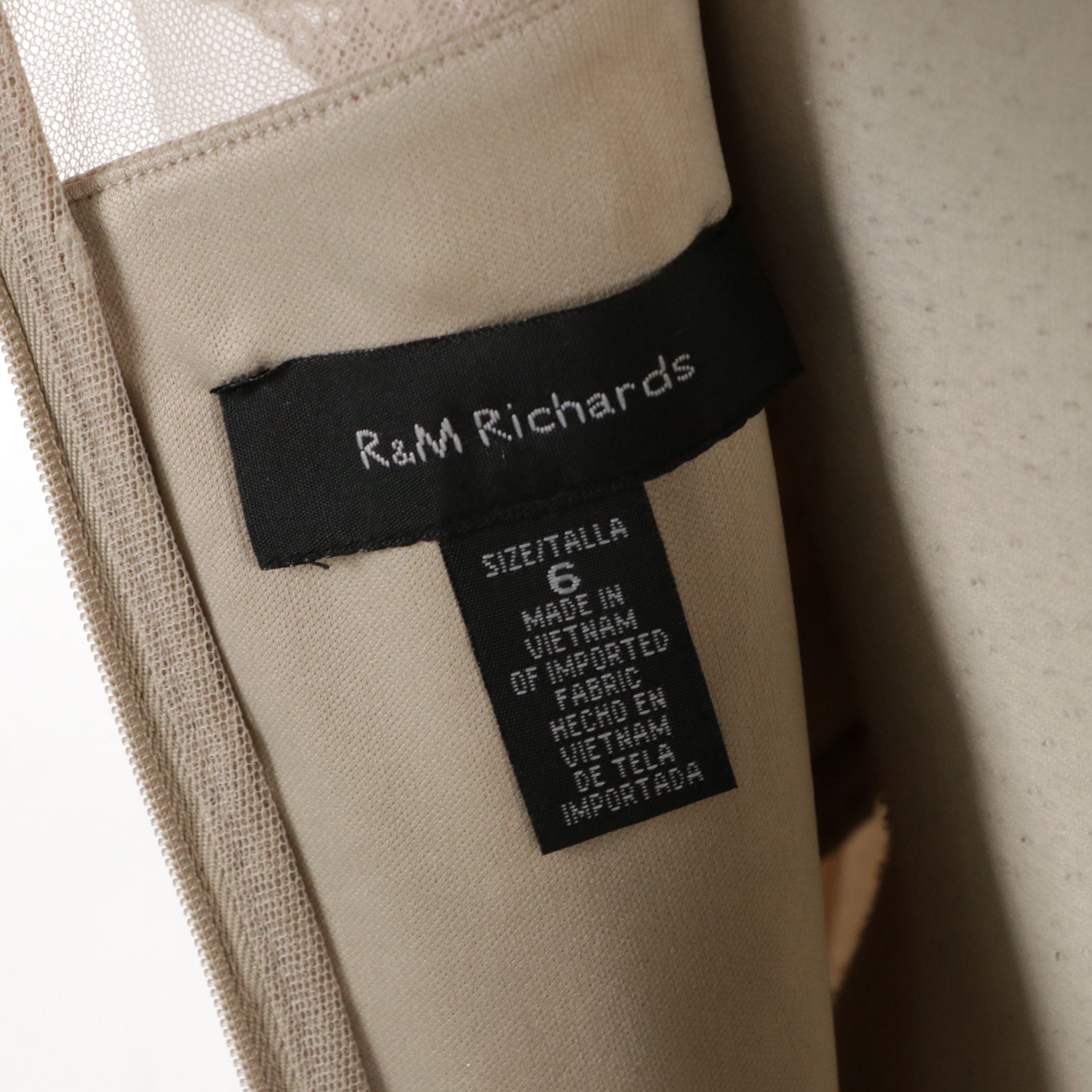 Robert Anthony Beaded Midi Dress with R&M Richards Beaded Evening Dress